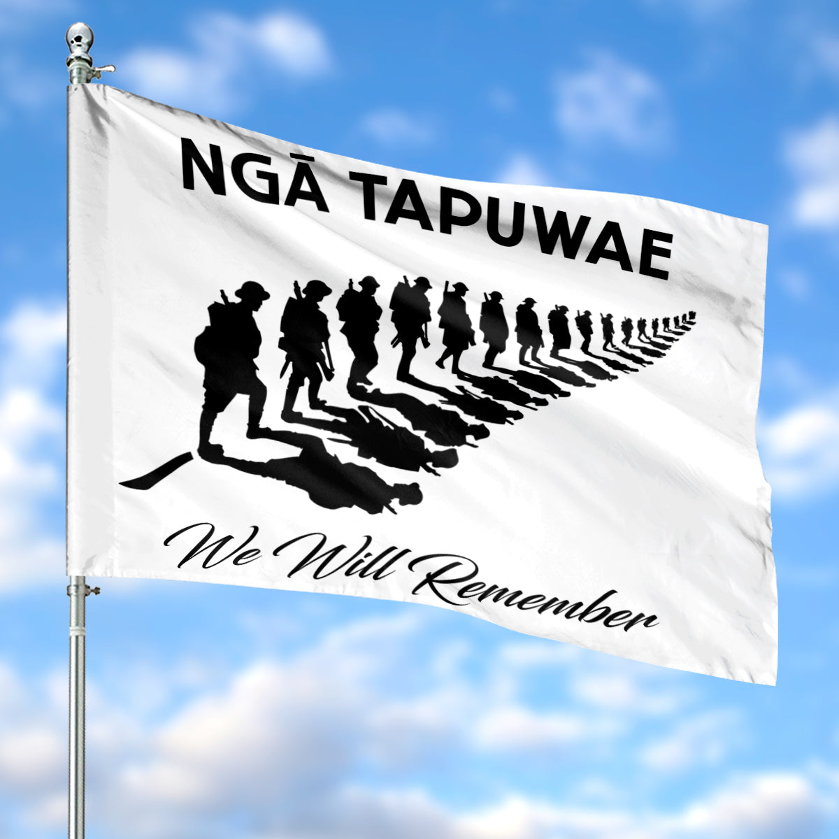 ANZAC Kiwi New Zealand House Flag