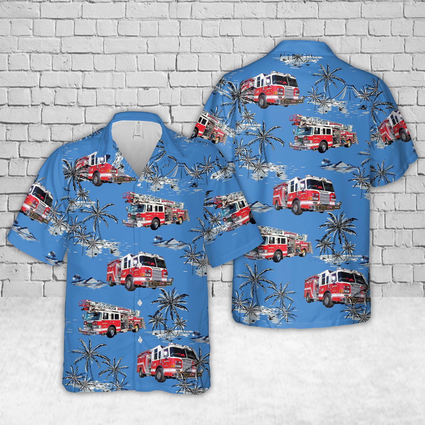Adamstown, Pennsylvania, Adamstown Fire Company Hawaiian Shirt