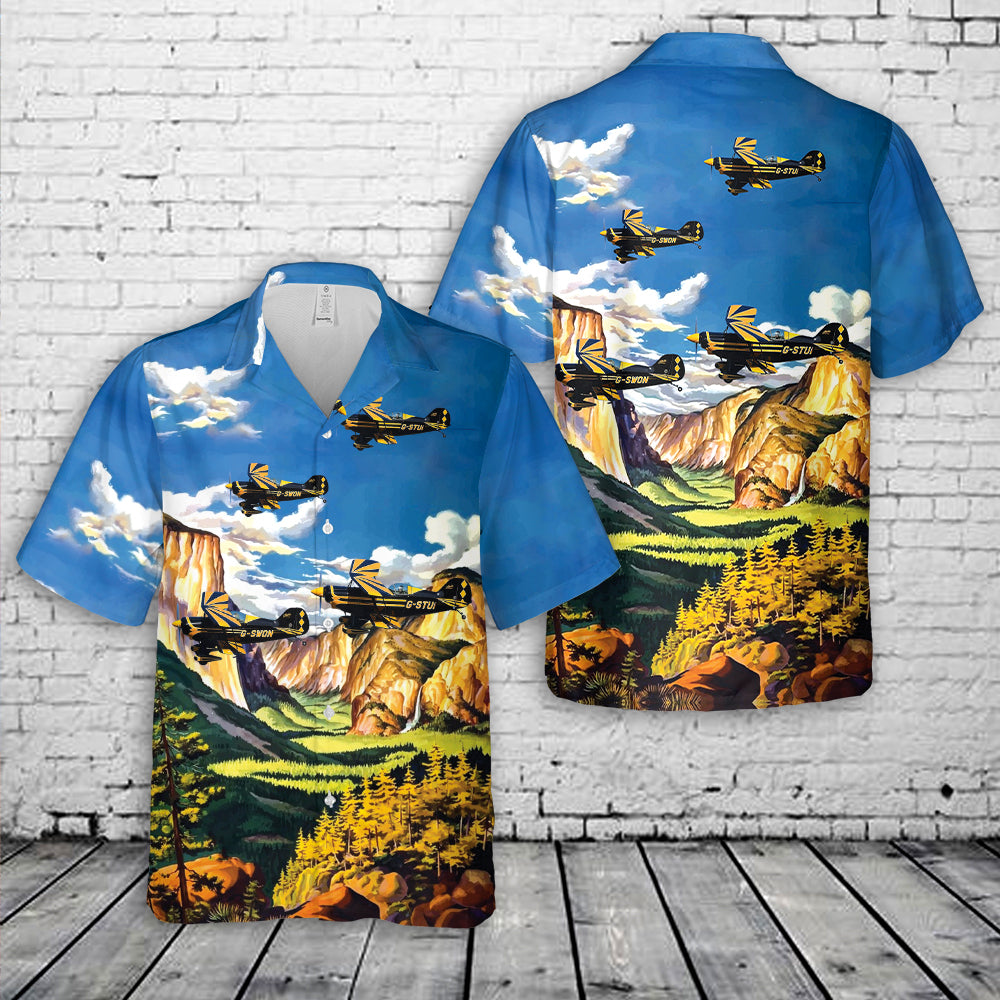Aerobatic biplane Pitts S-1S Special Hawaiian Shirt