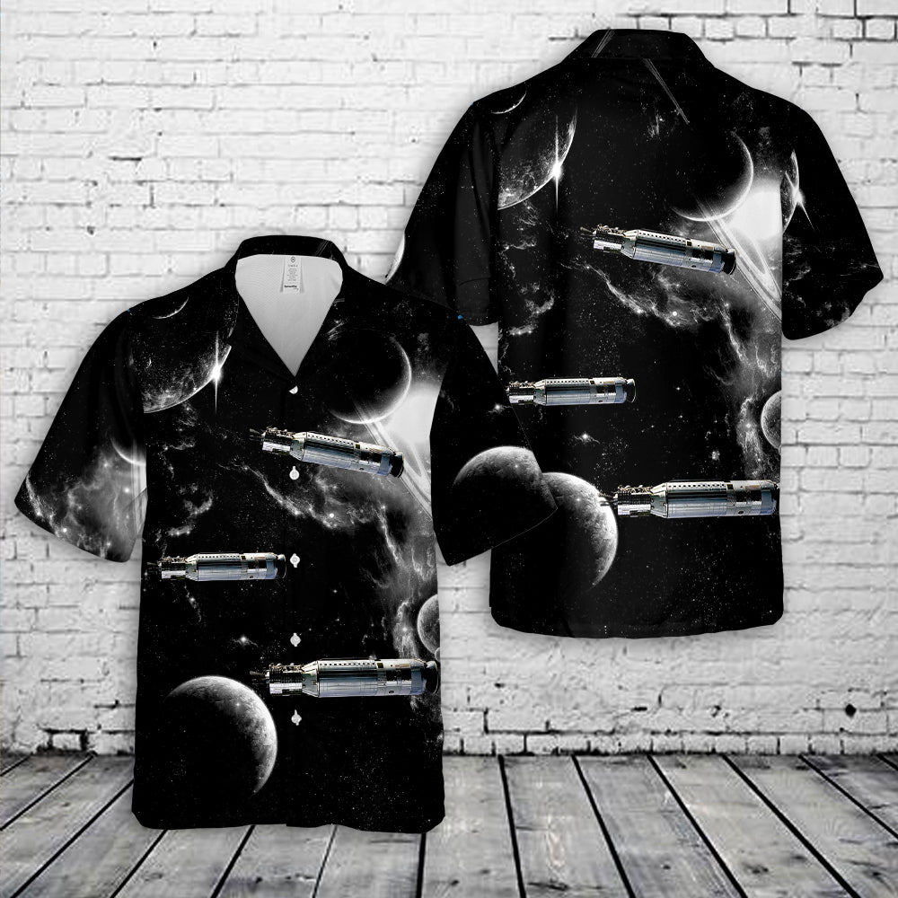 Agena Docking Target Vehicle Hawaiian Shirt