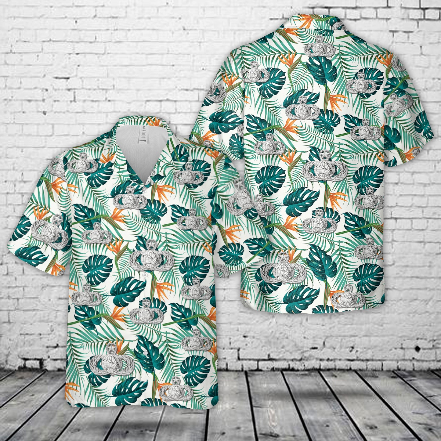 Air Force Communications Badge Hawaiian Shirt