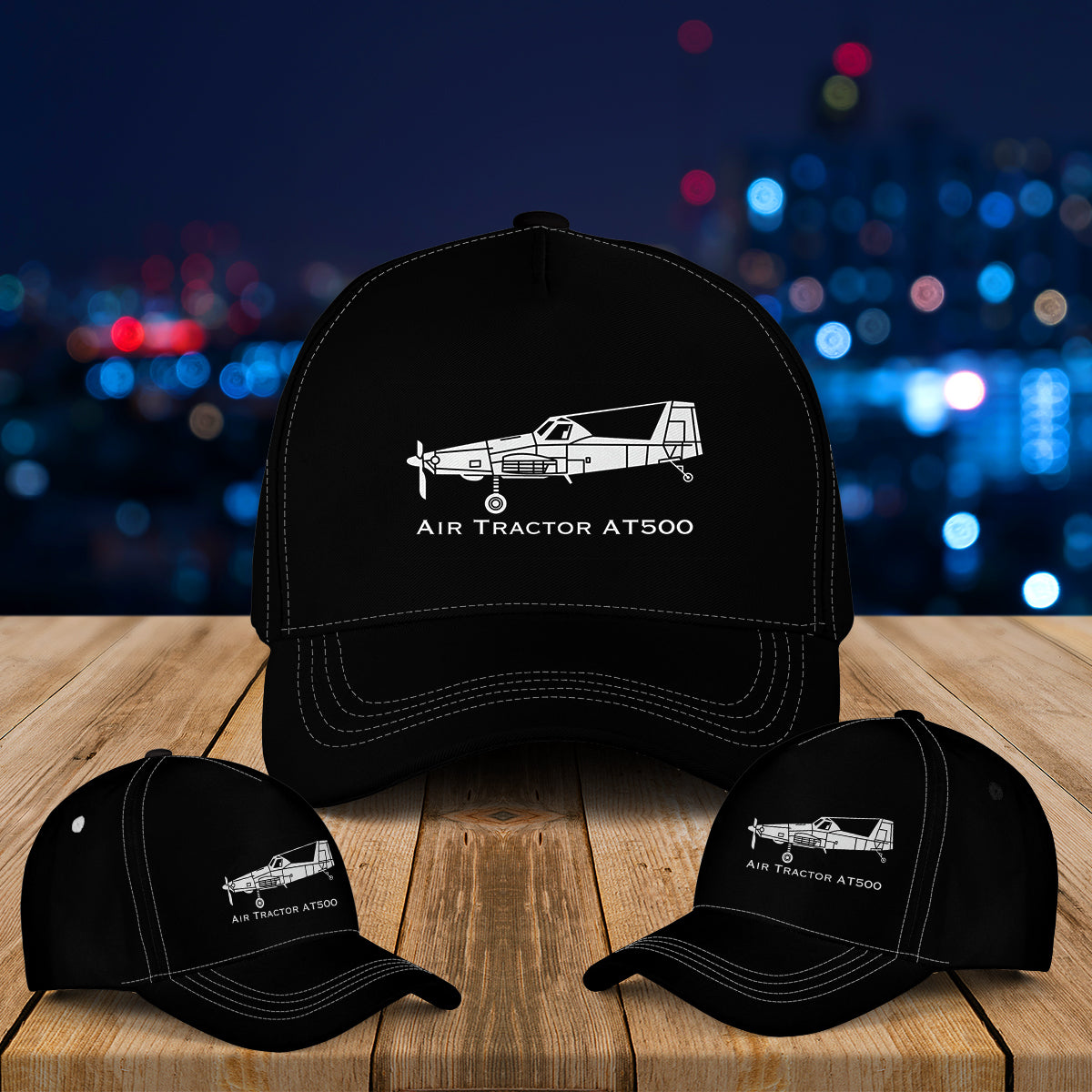 Air Tractor AT-500 Airplane Baseball Cap
