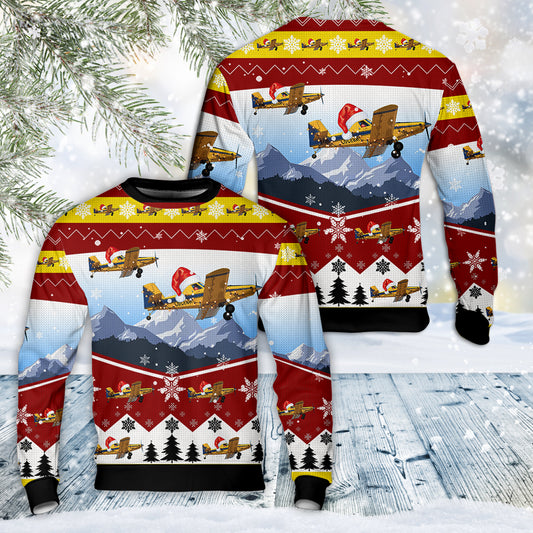 Air Tractor AT-500 family Christmas Sweater