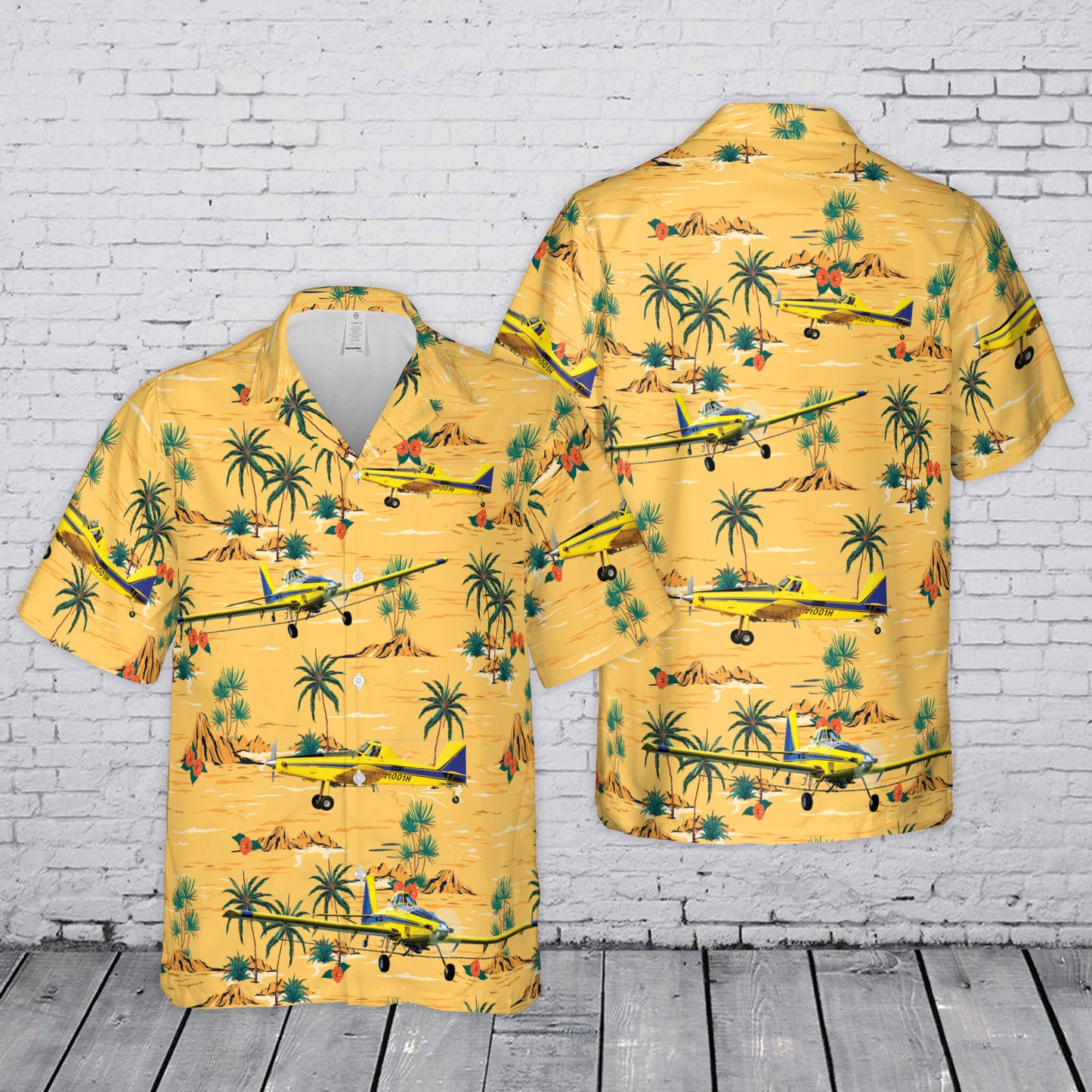 Air Tractor AT-500 family Hawaiian Shirt
