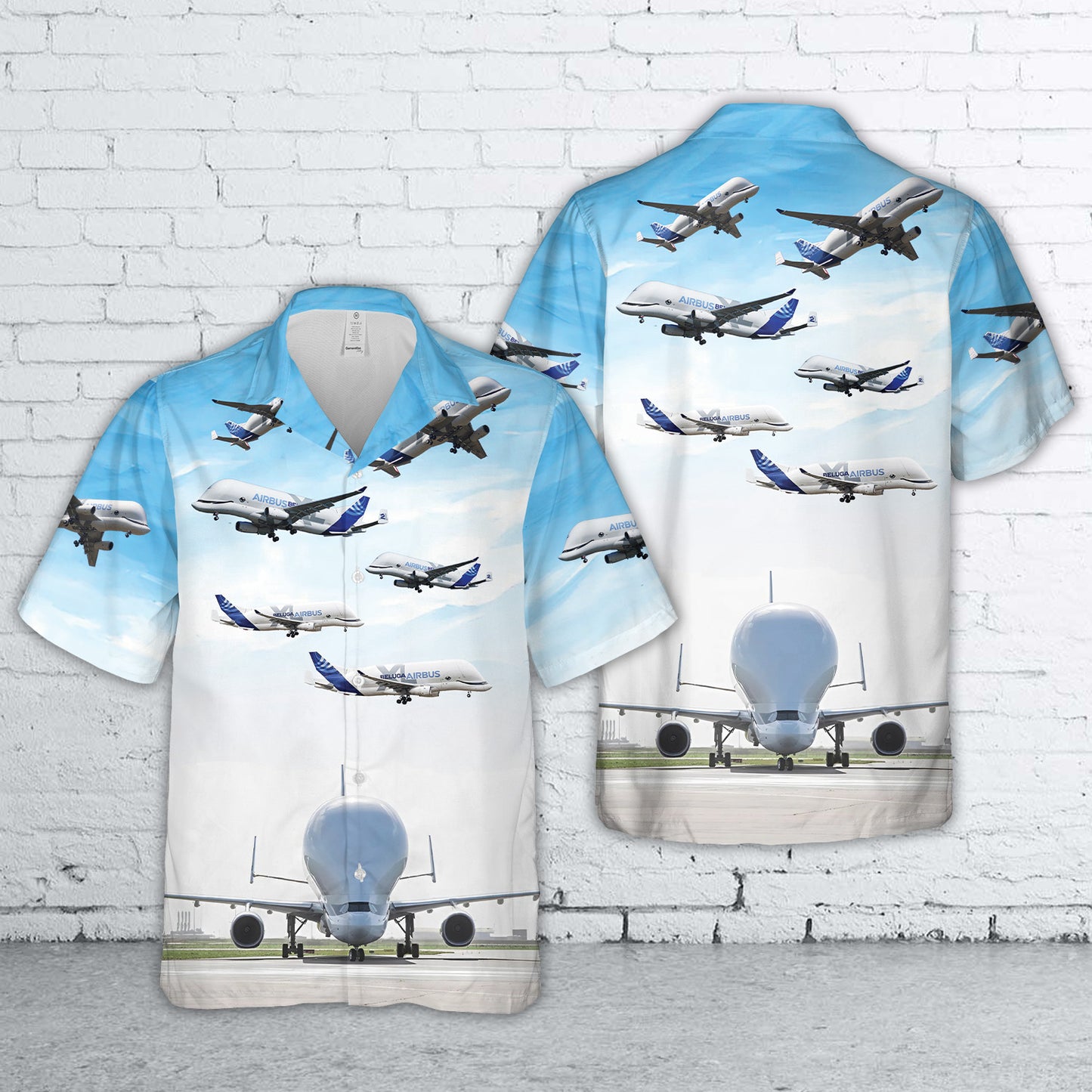 Airbus Beluga XL (Airbus A330-700L) Hawaiian Shirt