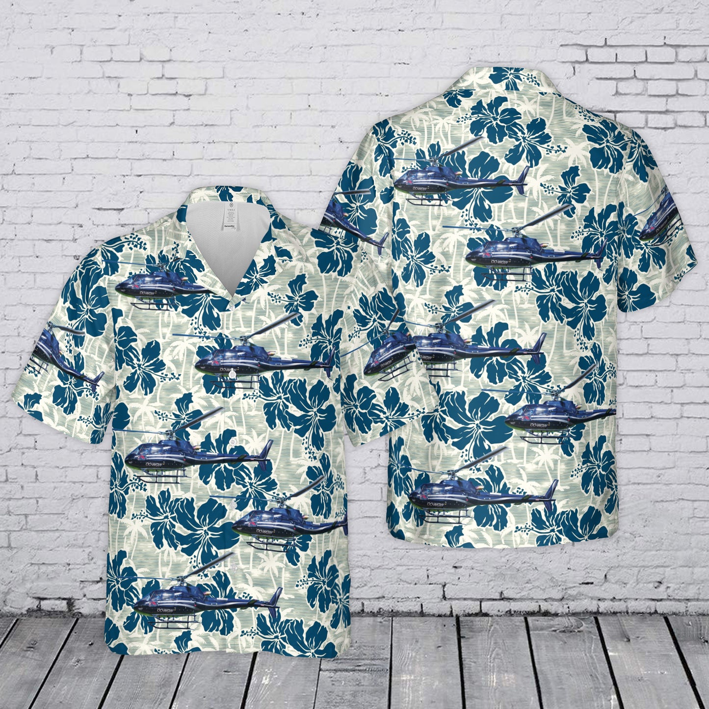 Airbus Helicopters H125 Hawaiian Shirt