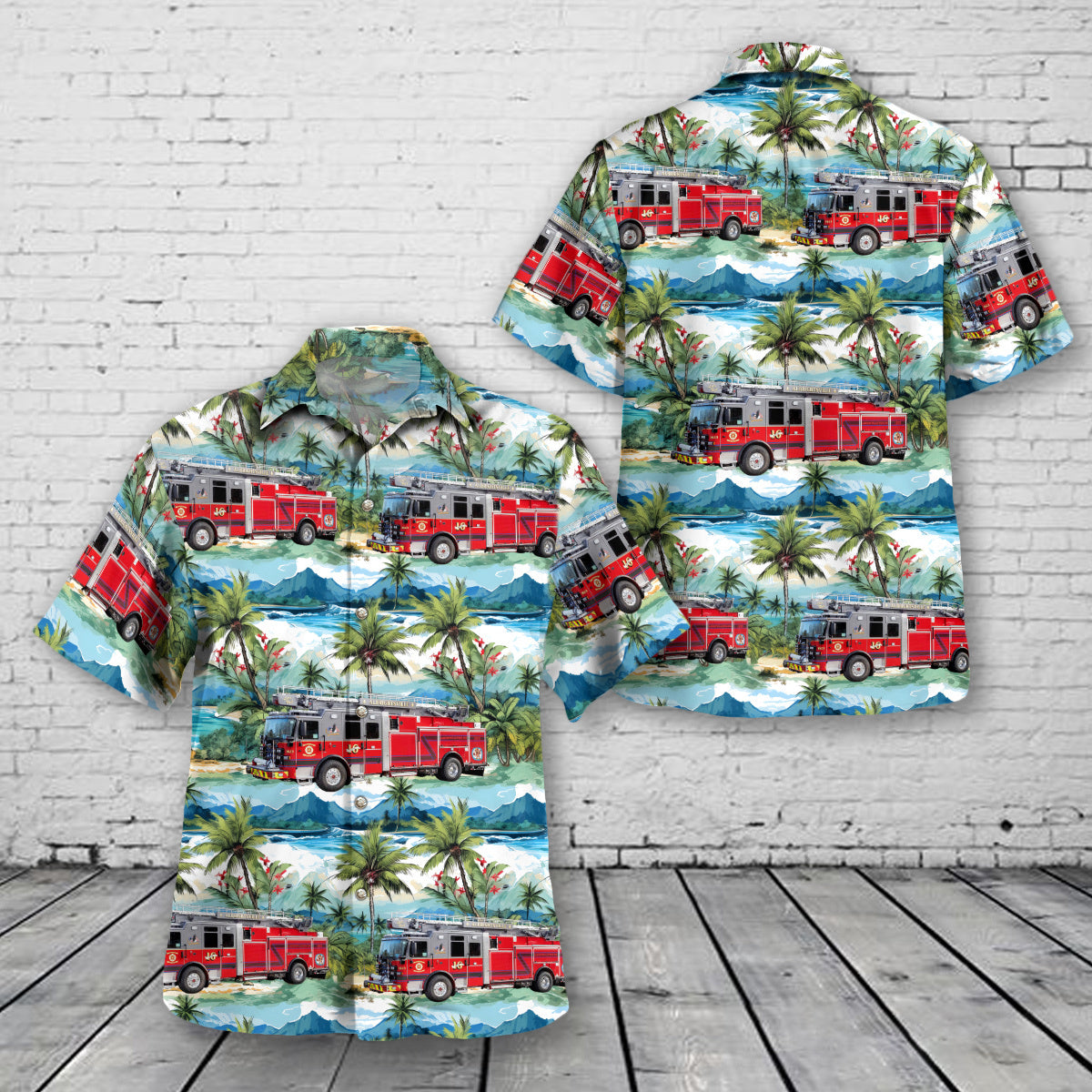 Albrightsville, Pennsylvania, Albrightsville Volunteer Fire Company Hawaiian Shirt