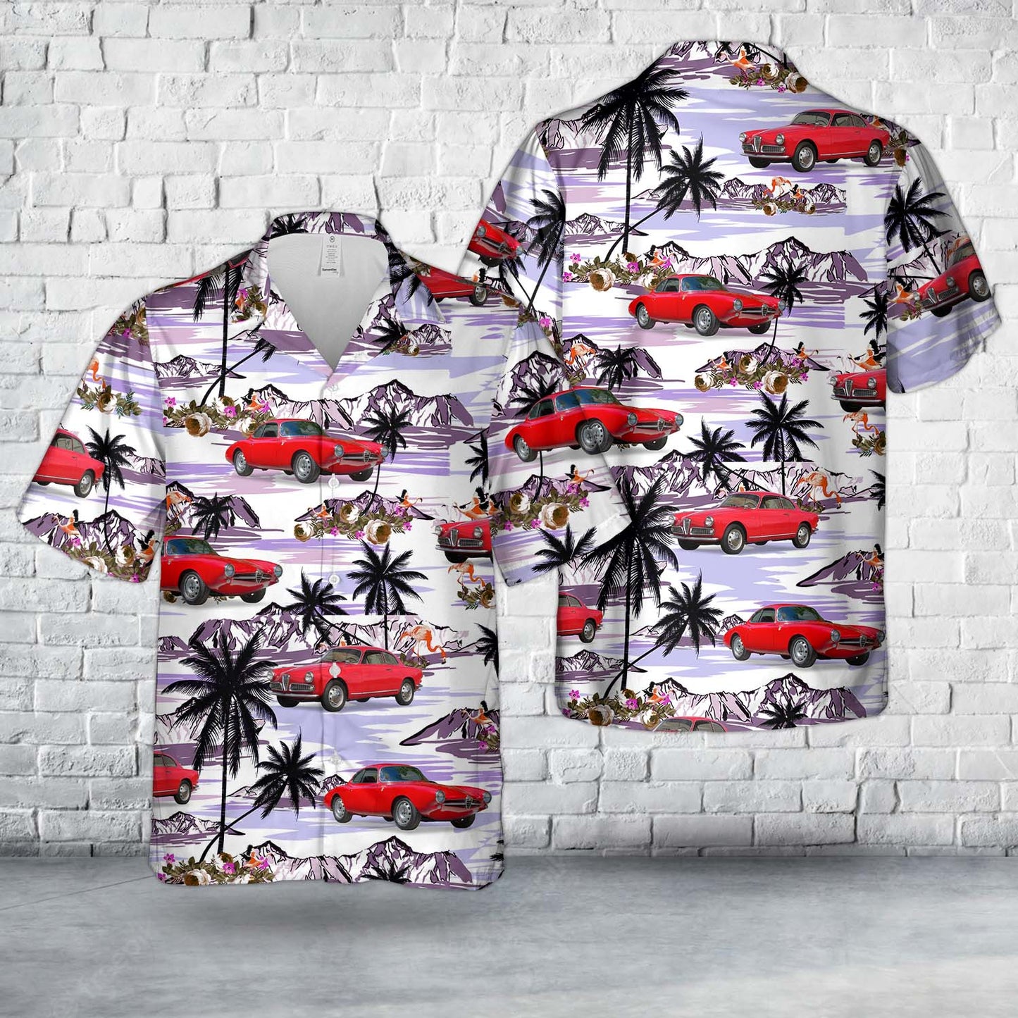 Alfa Romeo Giulietta / Giulia SS (1959-1965) Hawaiian Shirt