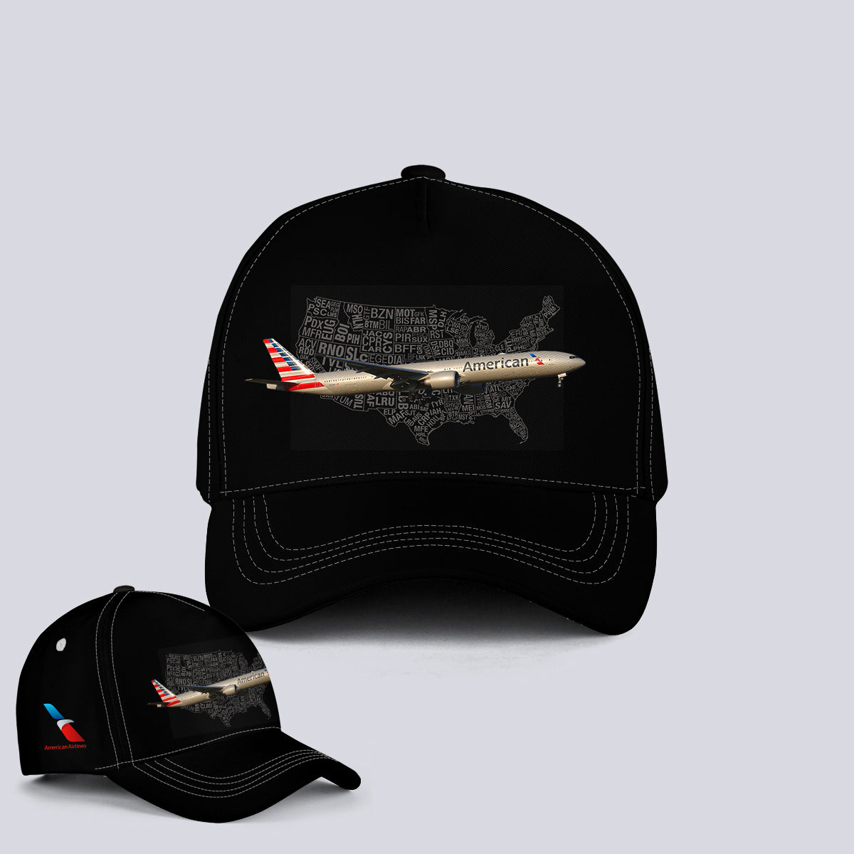 American Airlines Boeing 777-300ER Baseball Cap
