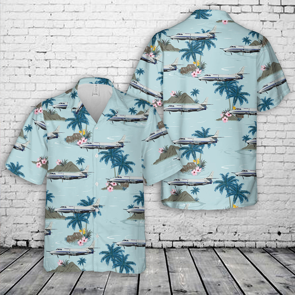 Ameriflight Metroliner Aircraft Hawaiian Shirt