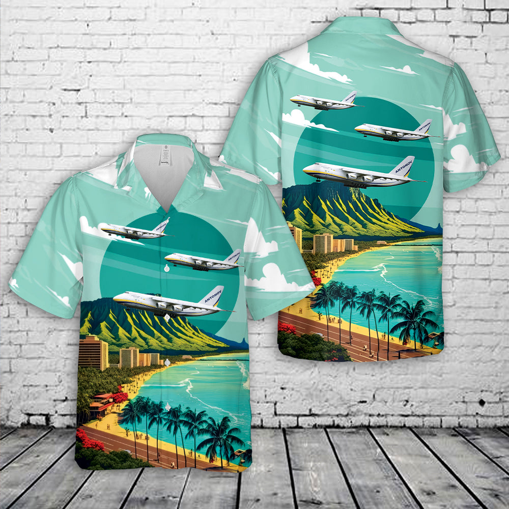 Antonov Airlines Antonov An-124-100 Ruslan Hawaiian Shirt
