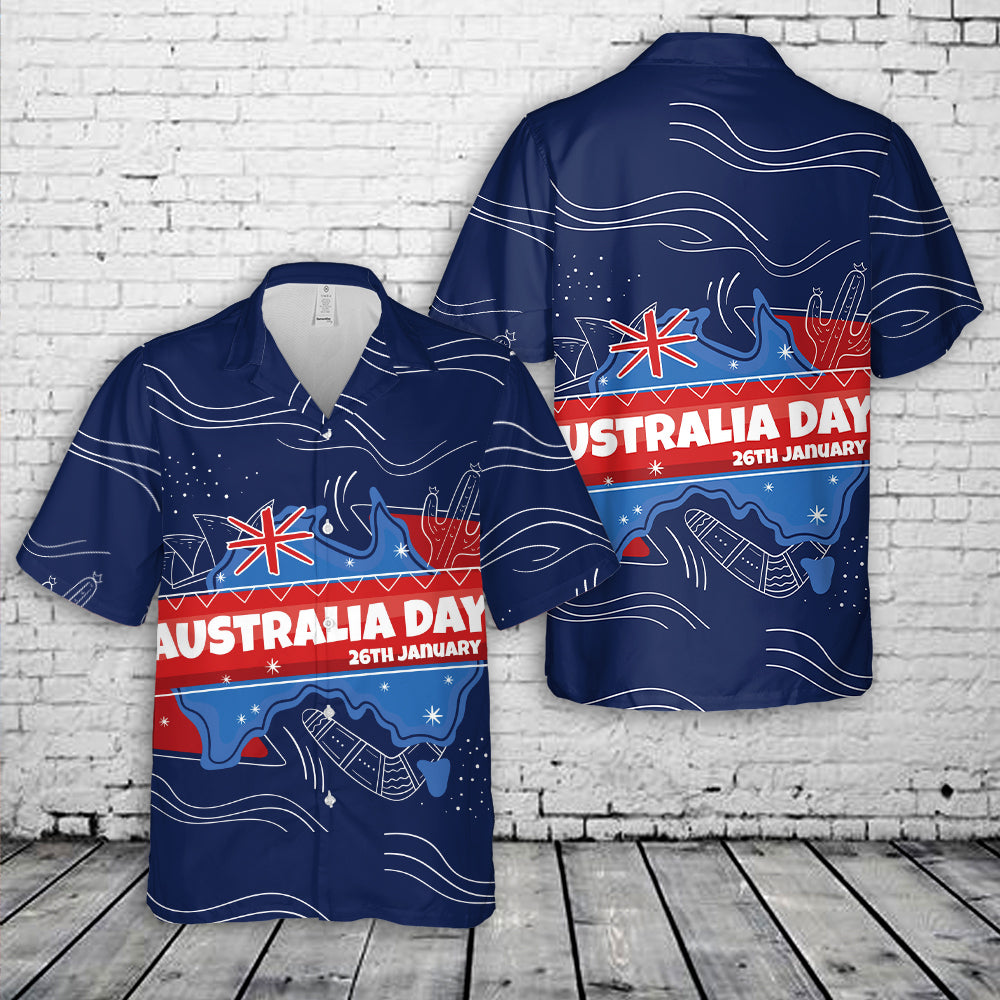 Australia Day Hawaiian Shirt