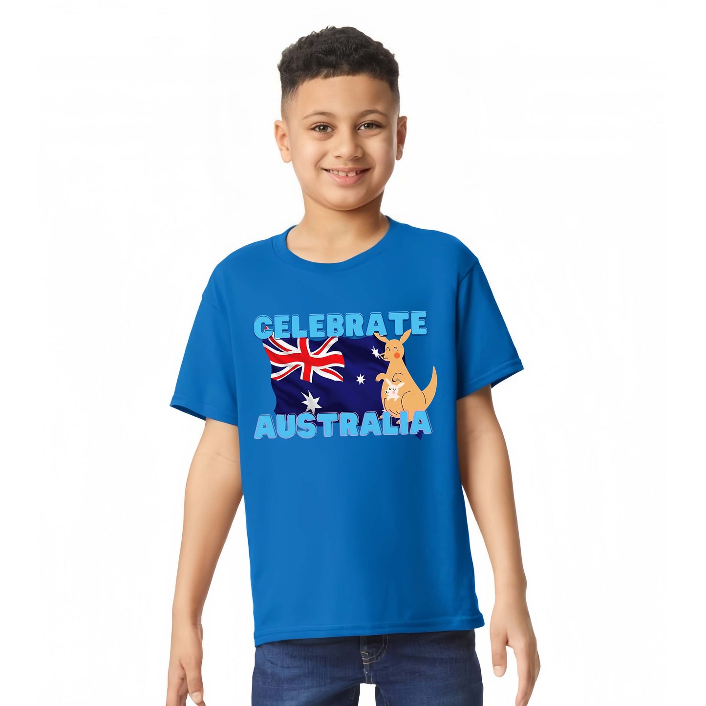 Australia Day Youth T-shirt Gildan 5000B (Made in AU)