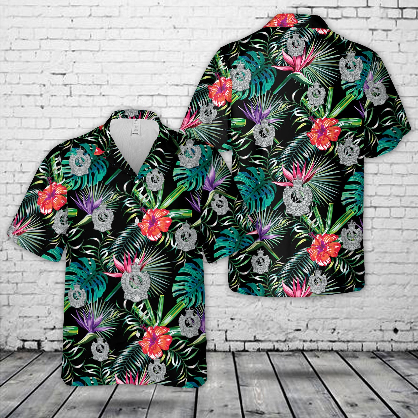 Australian Army 51st Battalion, Far North Queensland Regiment (51 FNQR) Hawaiian Shirt