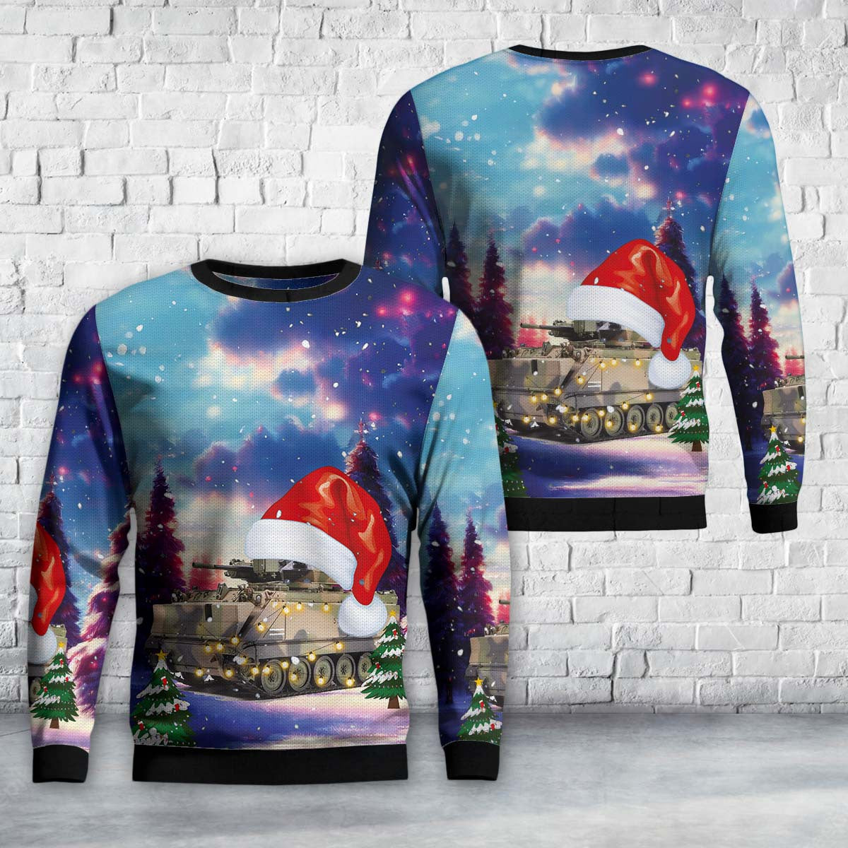 Australian Army M113A1 MRV in the 1980s (Scorpion Turret) Christmas Sweater