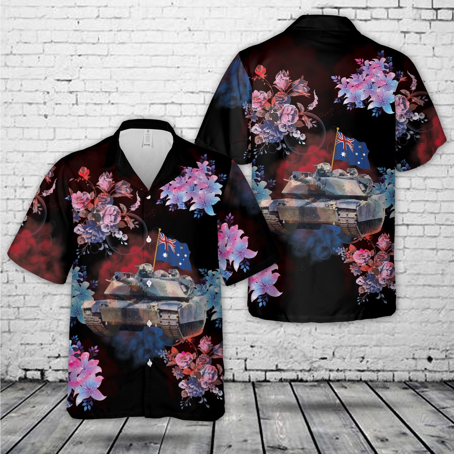 Australian Army M1 Abrams Tank Australia Day Hawaiian Shirt