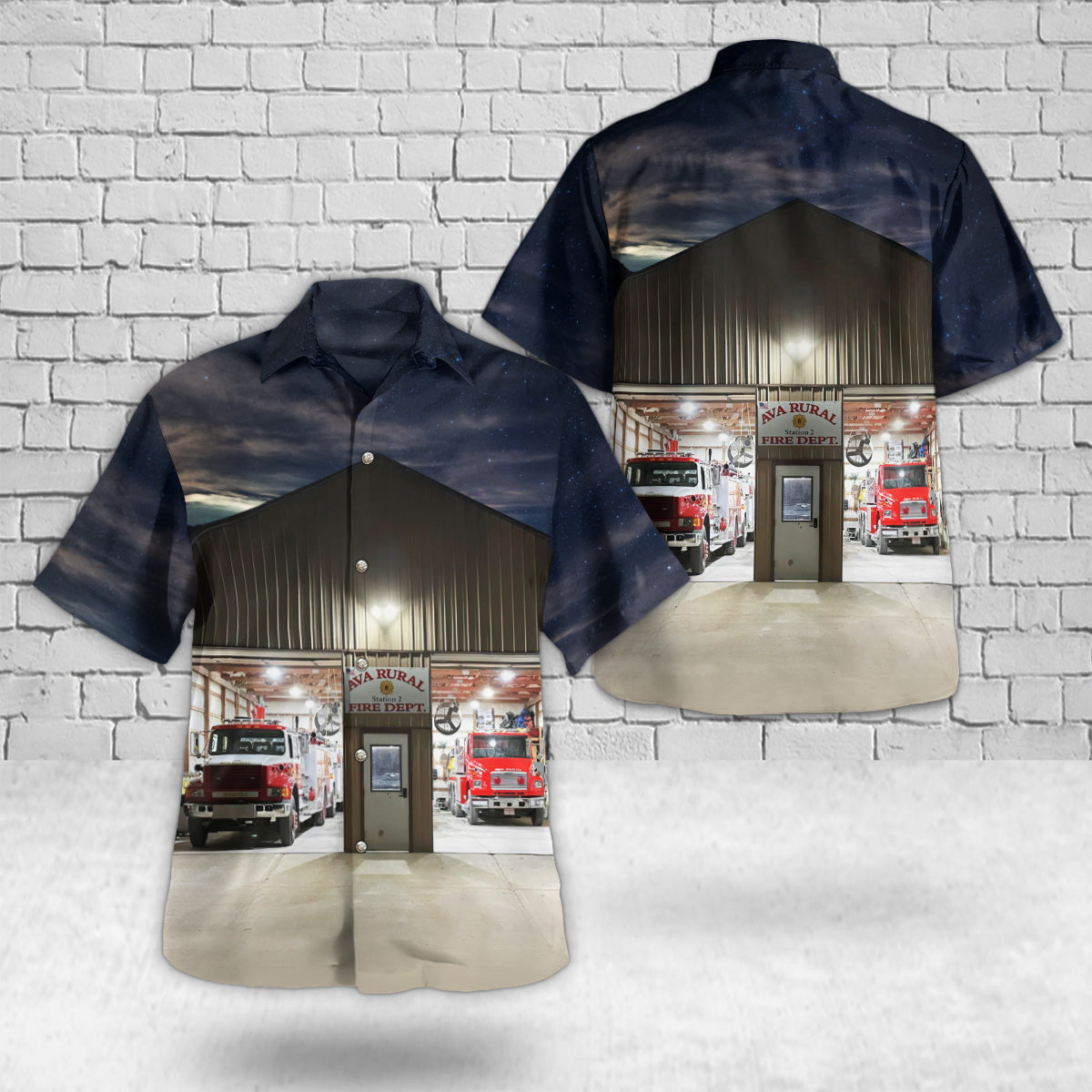 Ava, Missouri, Ava Rural Fire Department Hawaiian Shirt