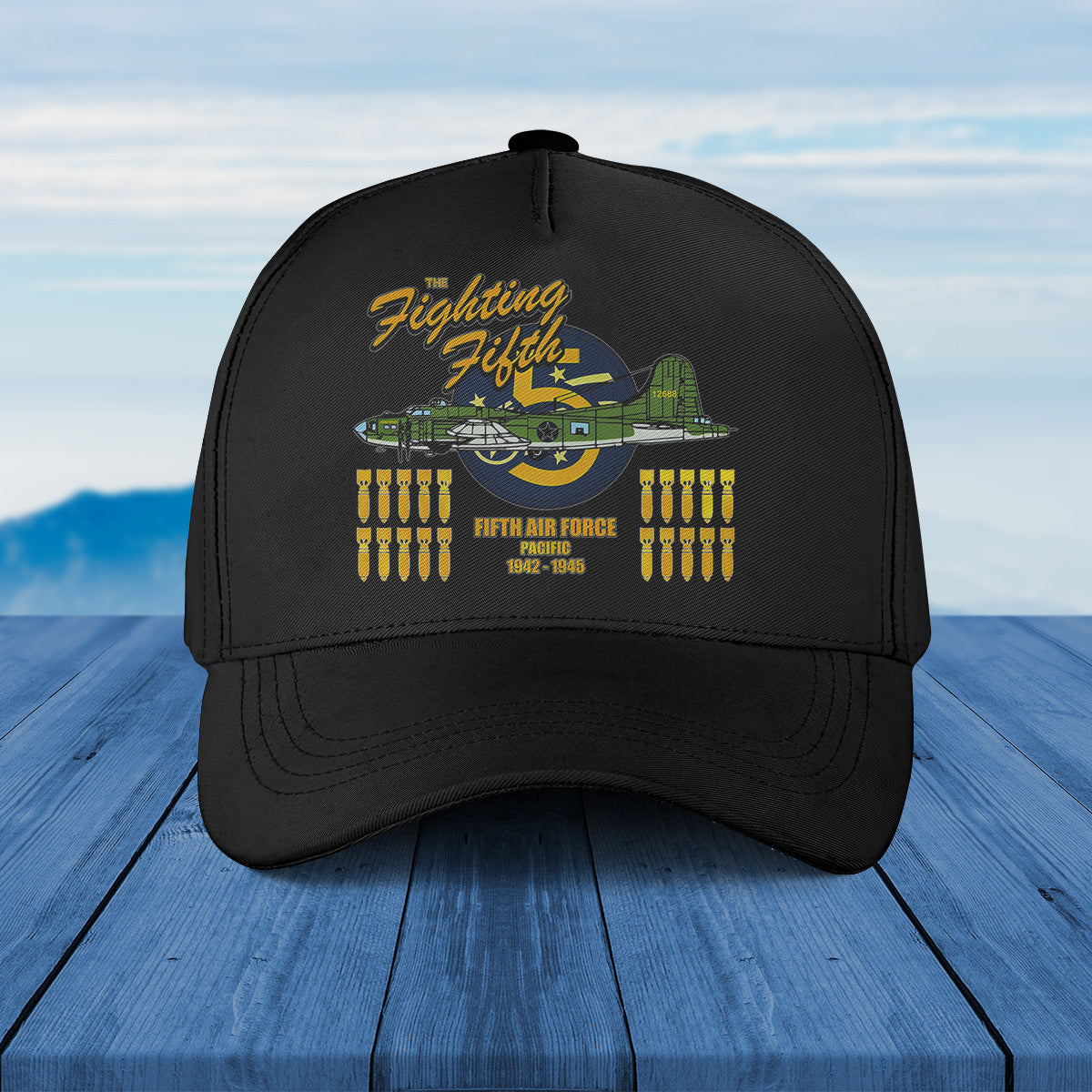 B-17 Flying Fortress 5th Air Force Baseball Cap