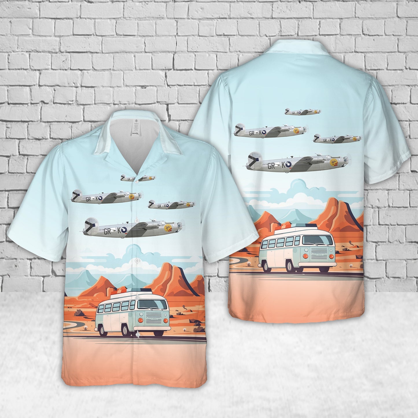 B-24J A72-54 "Northern Terrier", No 24 Squadron, Royal Australian Air Force, 1945 Hawaiian Shirt