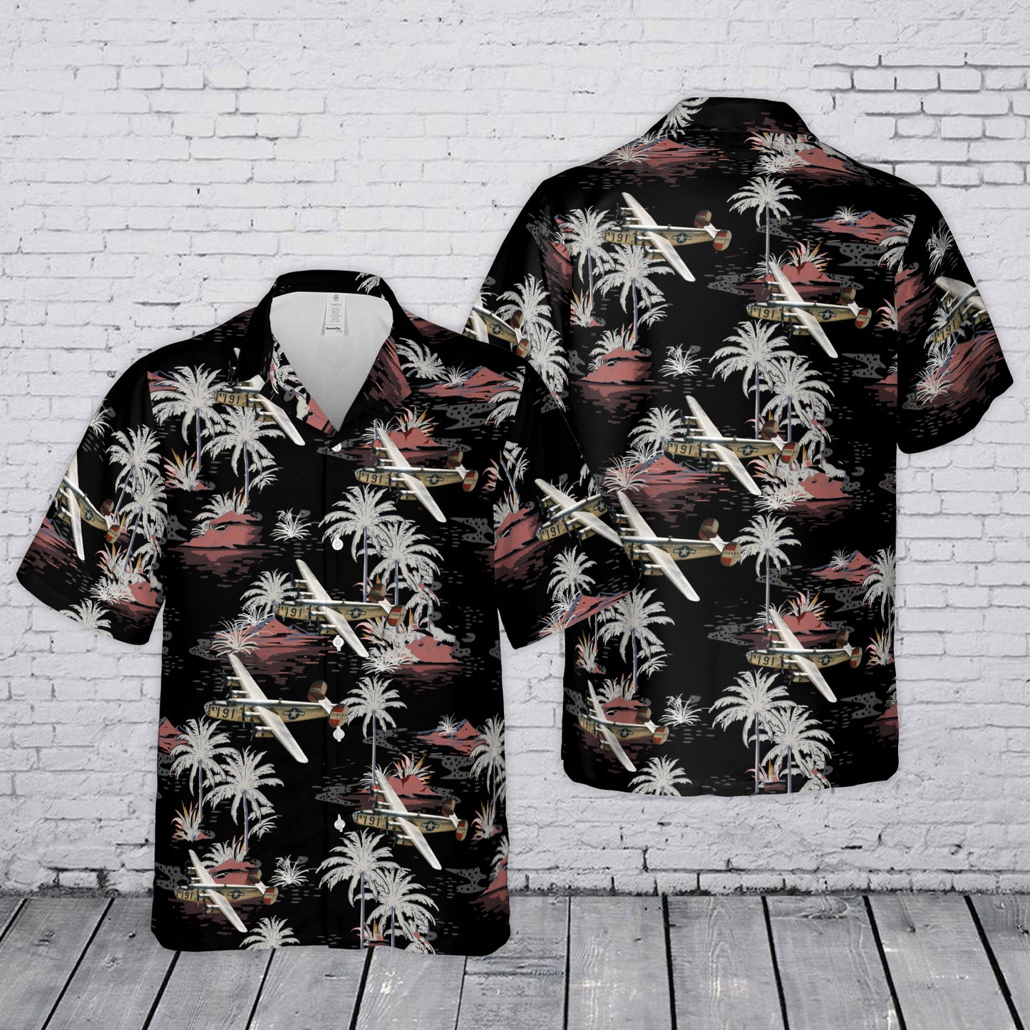 B-24 Liberator World War II Hawaiian Shirt