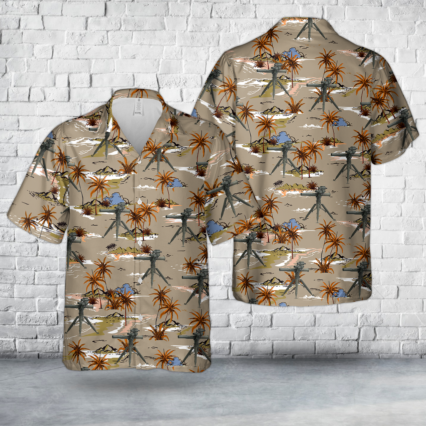 BGM-71 TOW Hawaiian Shirt