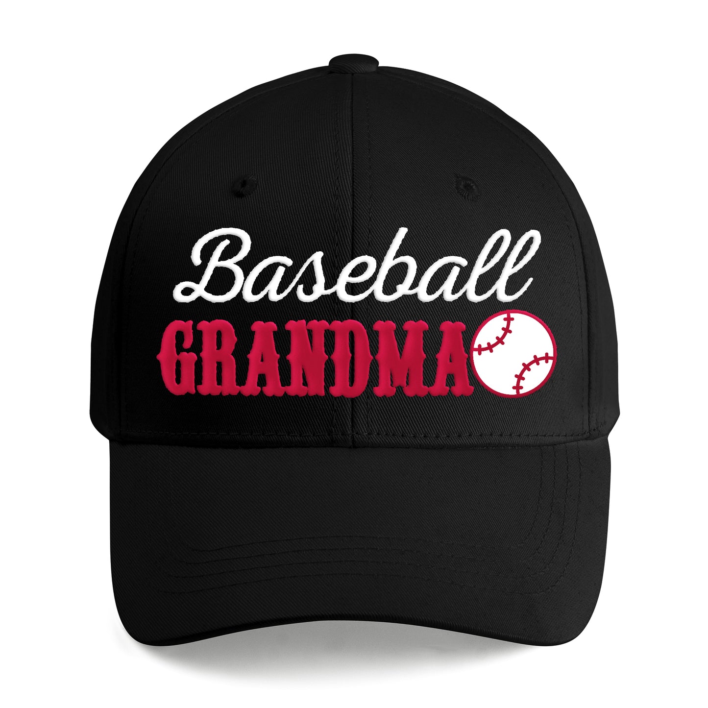 Baseball Grandma Embroidered Cap