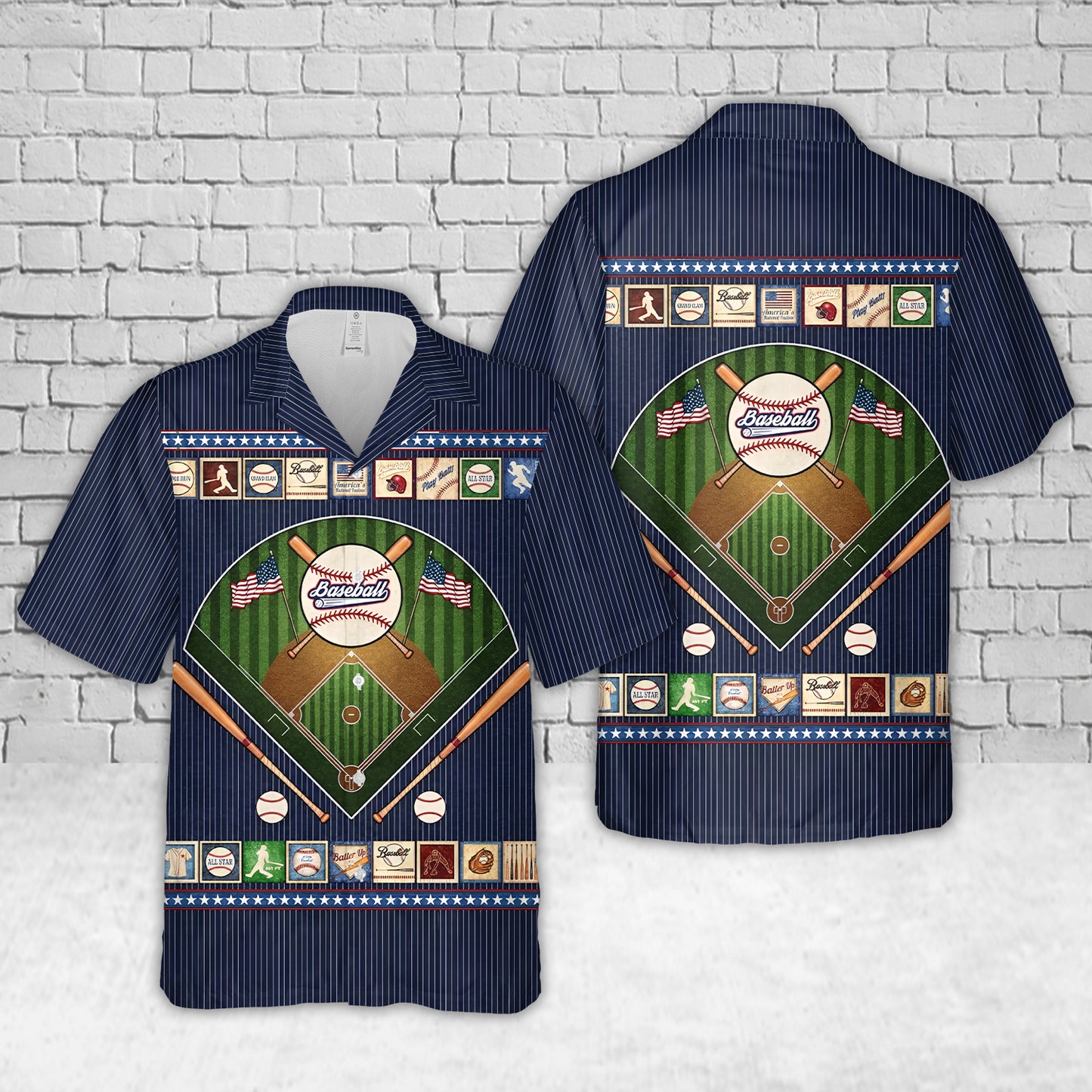 Baseball Hawaiian Shirt