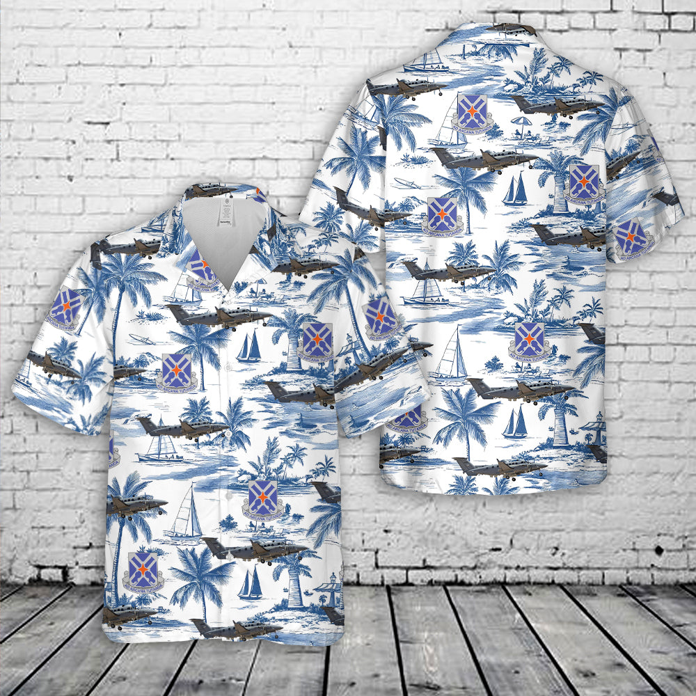 Beech MC-12S EMARSS-V (VADER) cn FL-834 USAr 11-00287 305 MI BN Hawaiian Shirt