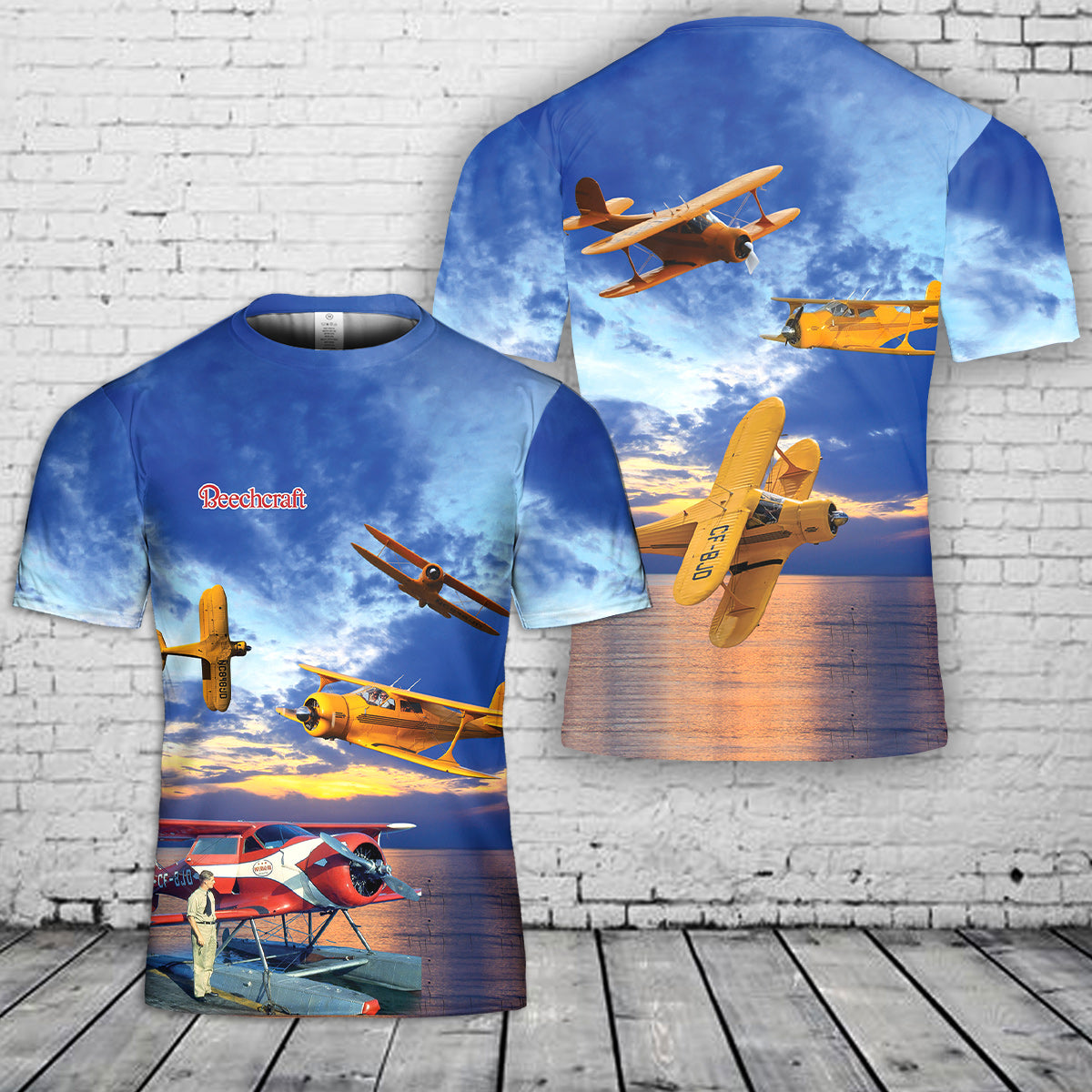 Beechcraft 3D T-Shirt