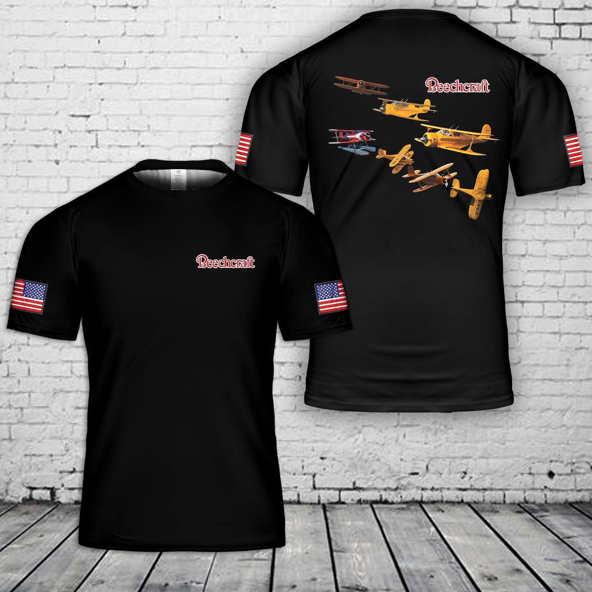 Beechcraft 3D T-Shirt