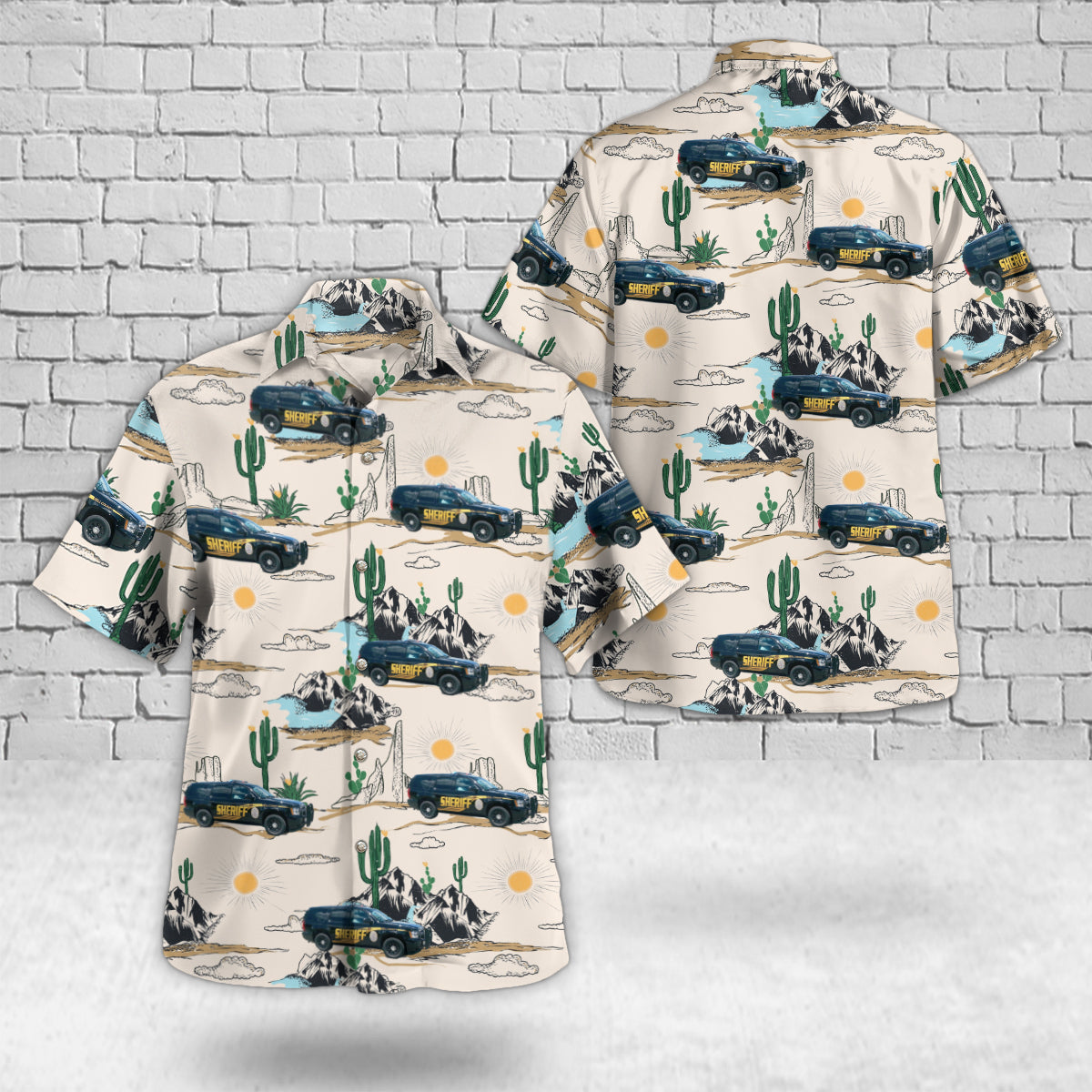 Belton, Texas, Bell County Sheriff Hawaiian Shirt