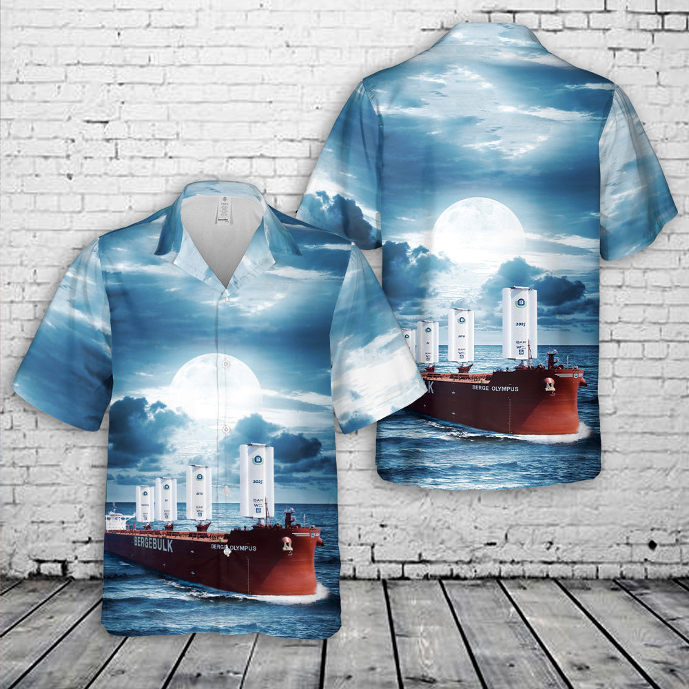 Berge Olympus Bulk Carrier Hawaiian Shirt