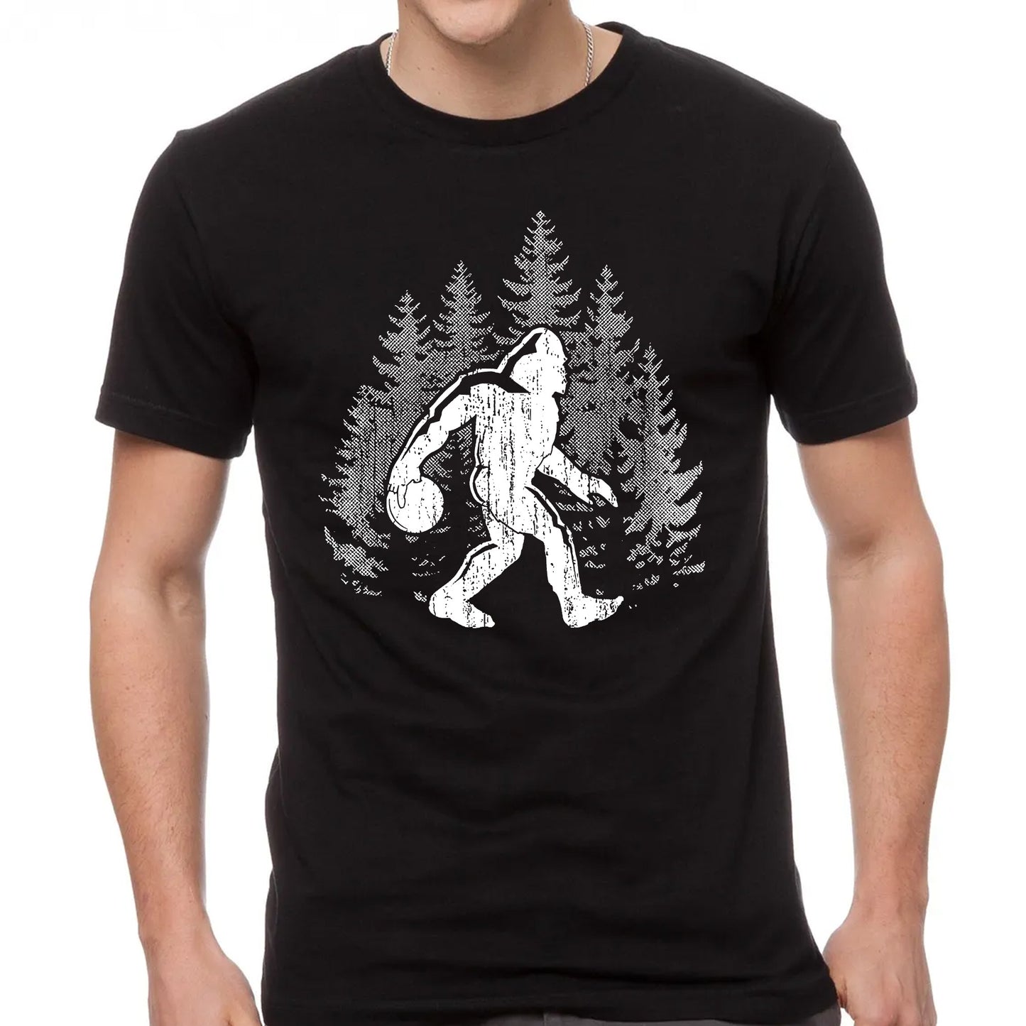 Bigfoot Bowling Classic Unisex T-Shirt Gildan 5000 (Made In US)