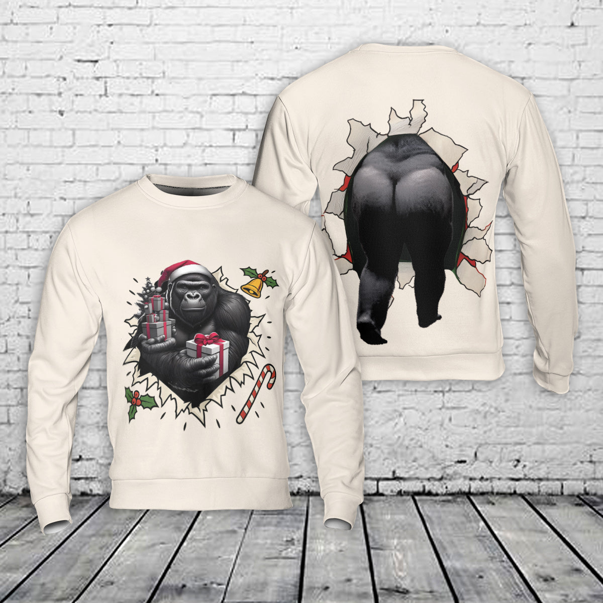 Bigfoot Christmas Sweatshirt