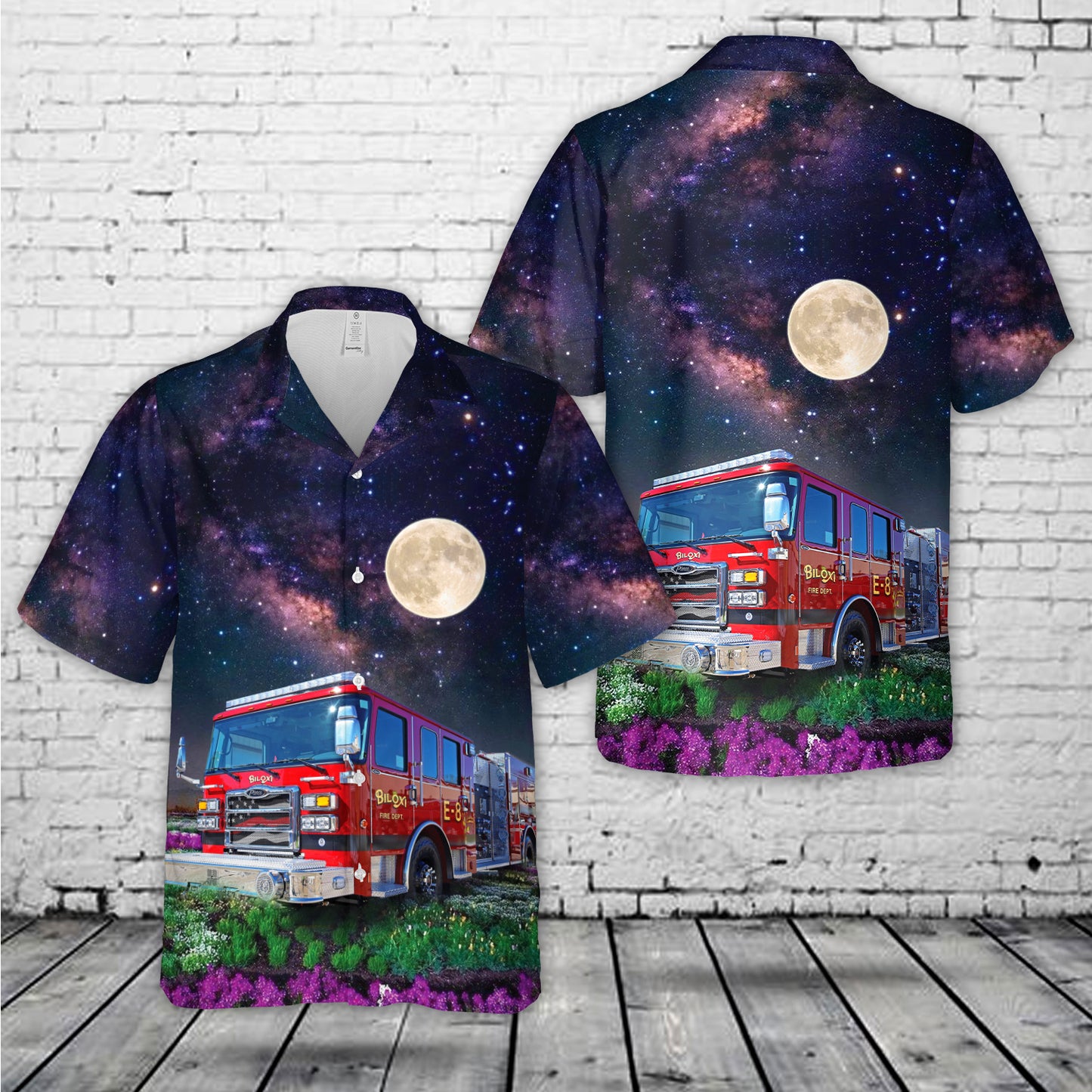 Biloxi, Mississippi, Biloxi Fire Department Hawaiian Shirt