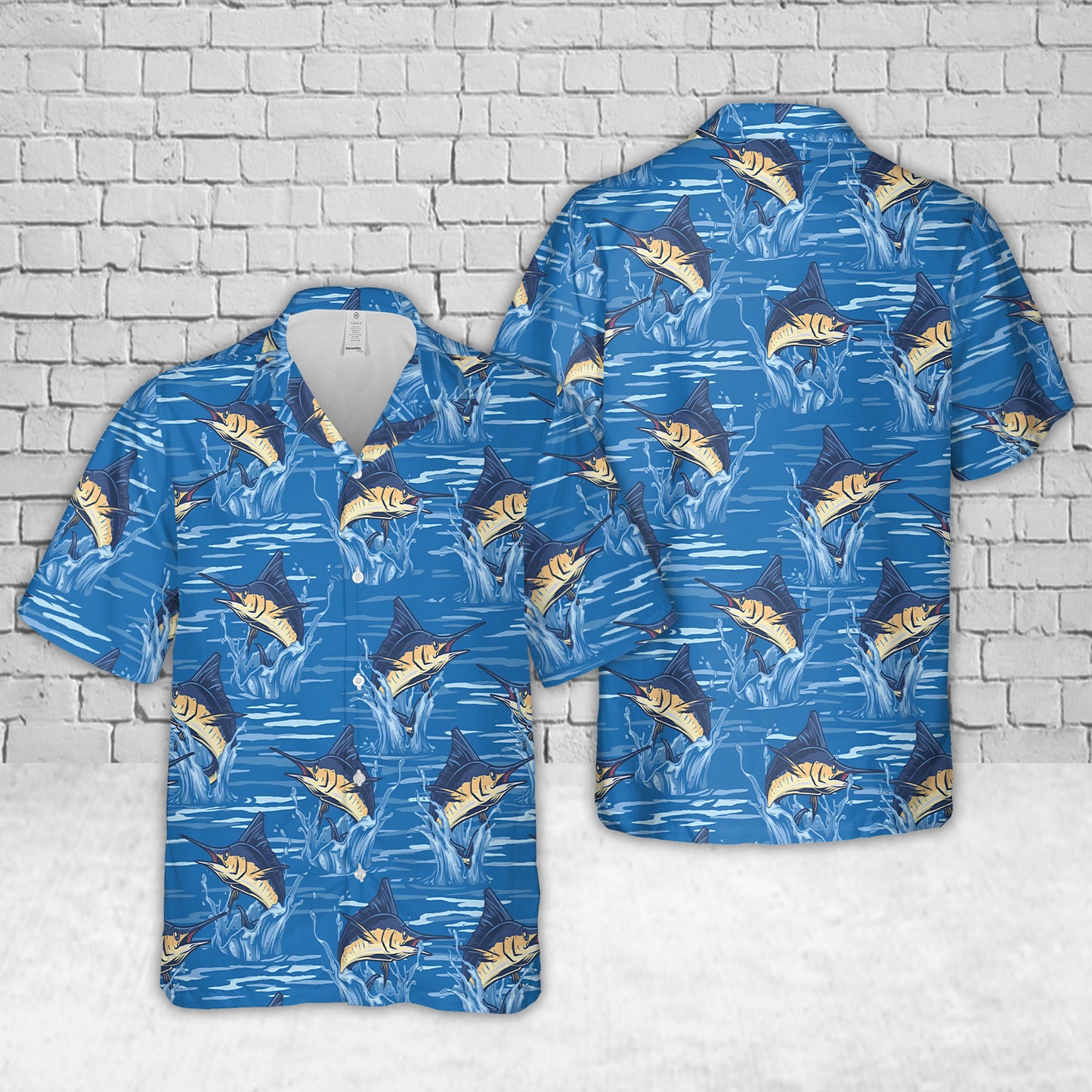 Blue Marlin Hawaiian Shirt