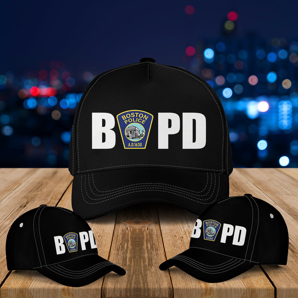 Boston, Massachusetts, Boston Police Department (BPD) Baseball Cap
