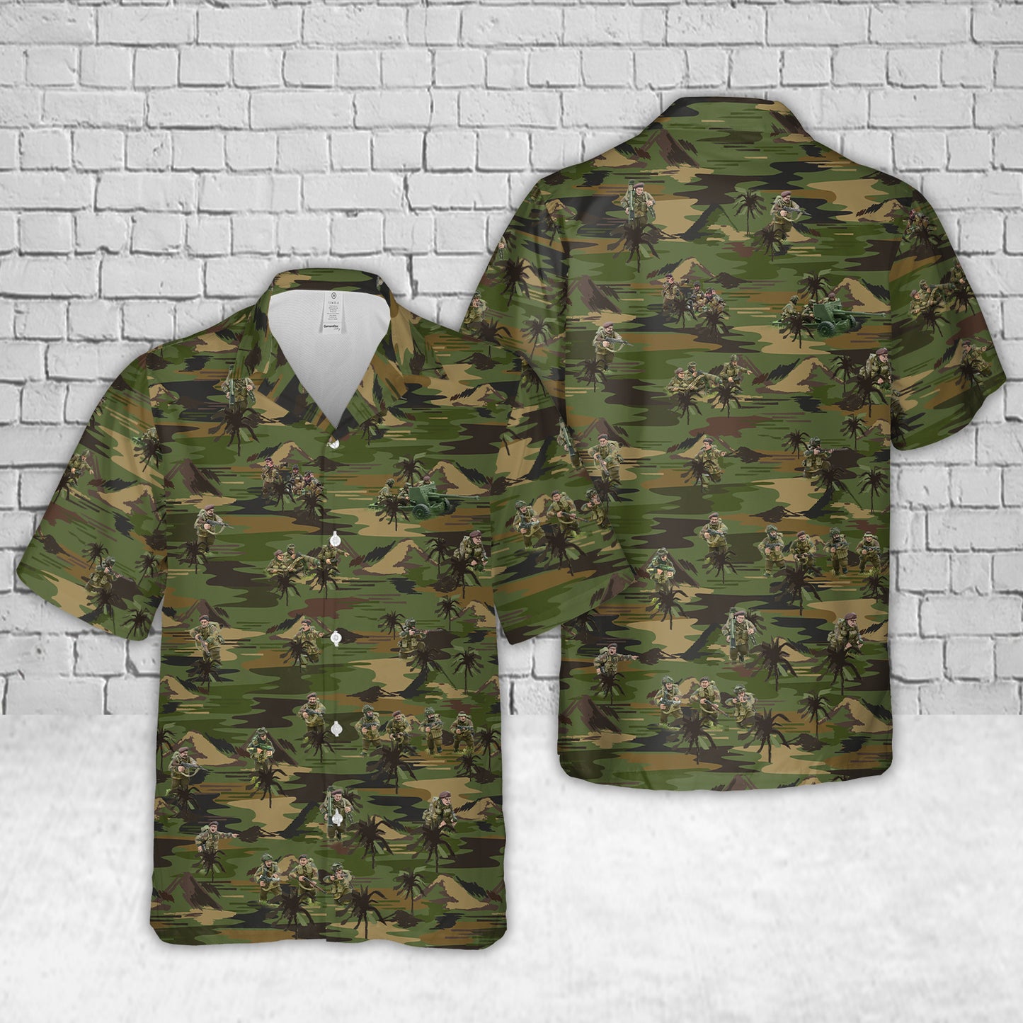 British Airborne Starter Army Hawaiian Shirt