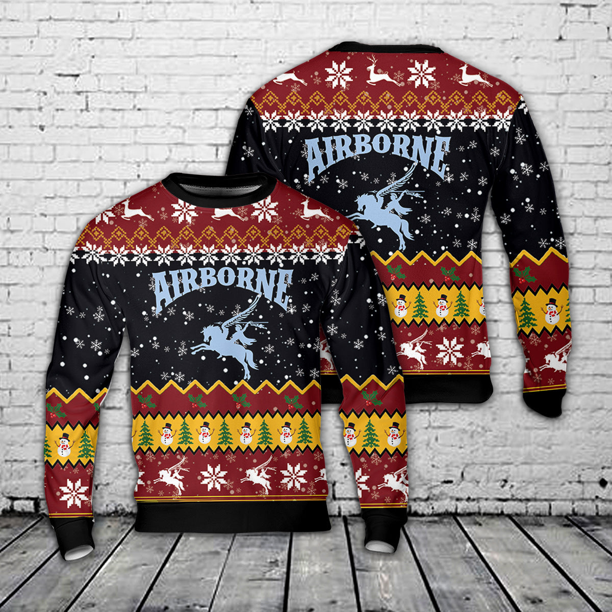 British Army 16 Air Assault Brigade Combat Team Christmas Sweater