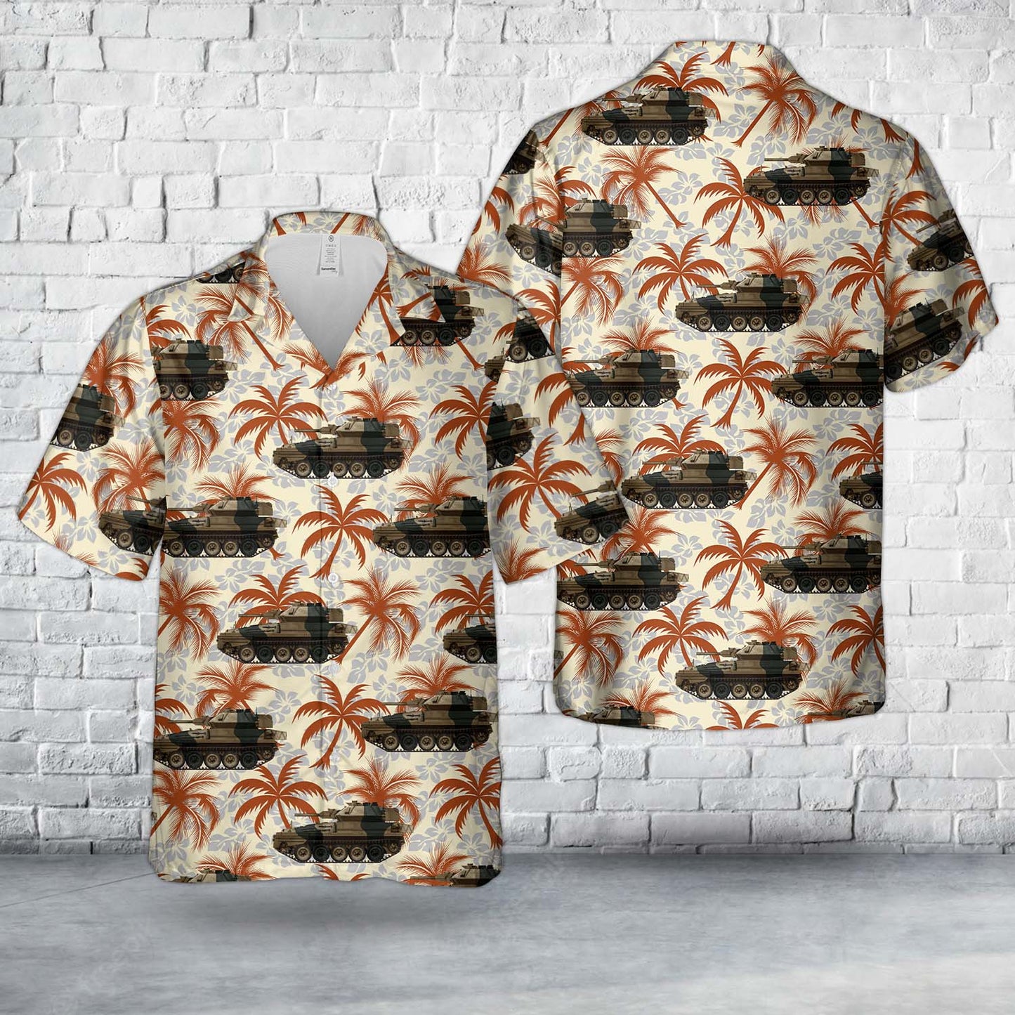 British Army Alvis CRV(T), without the turret storage Hawaiian Shirt