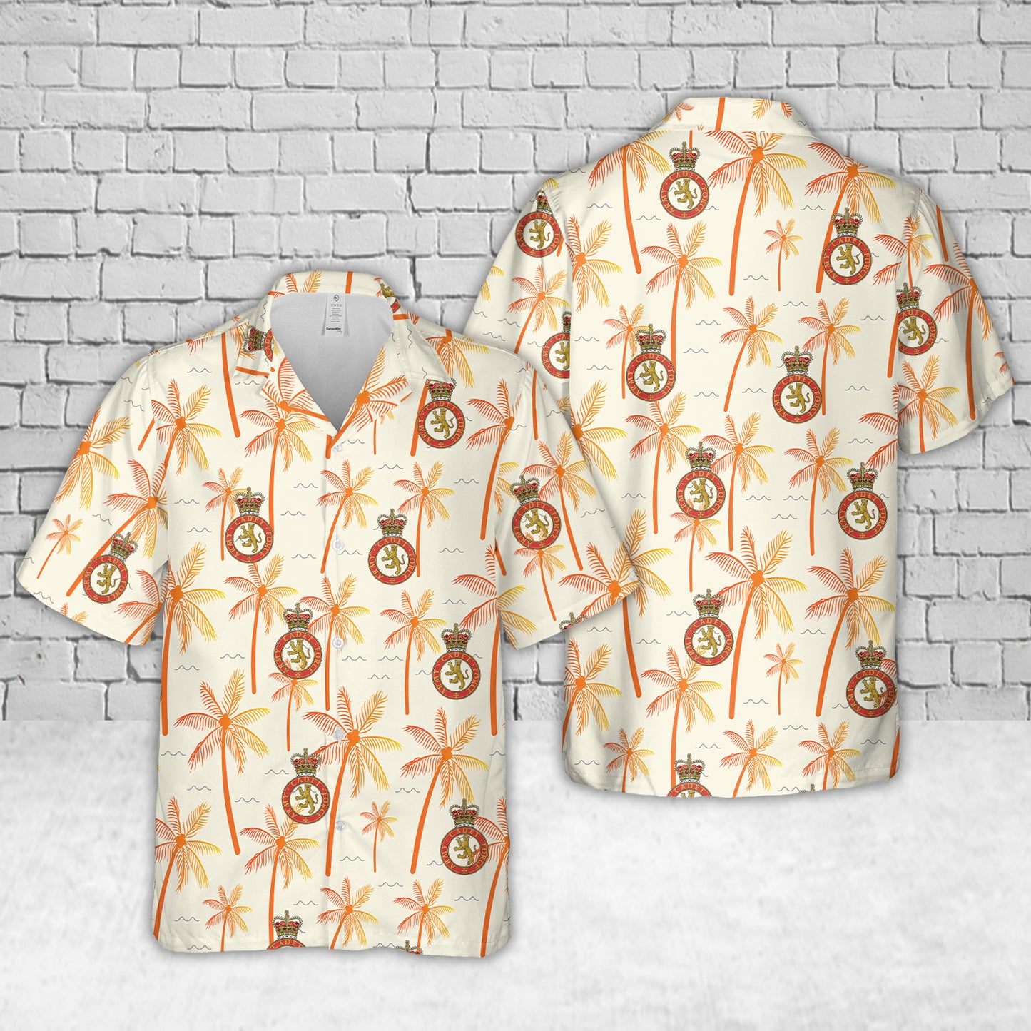 British Army Army Cadet Force (ACF) Hawaiian Shirt