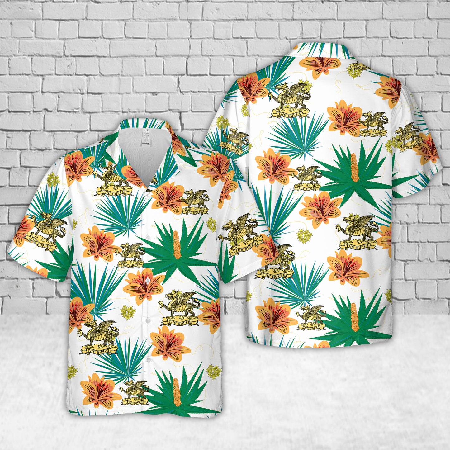 British Army Buffs (Royal East Kent Regiment) Hawaiian Shirt