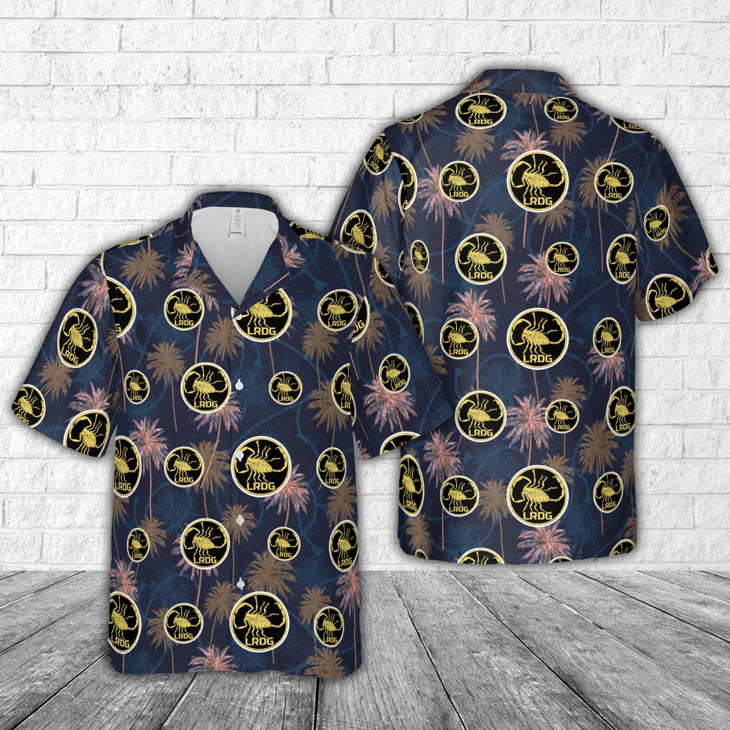 British Army Long Range Desert Group (LRDG) Hawaiian Shirt