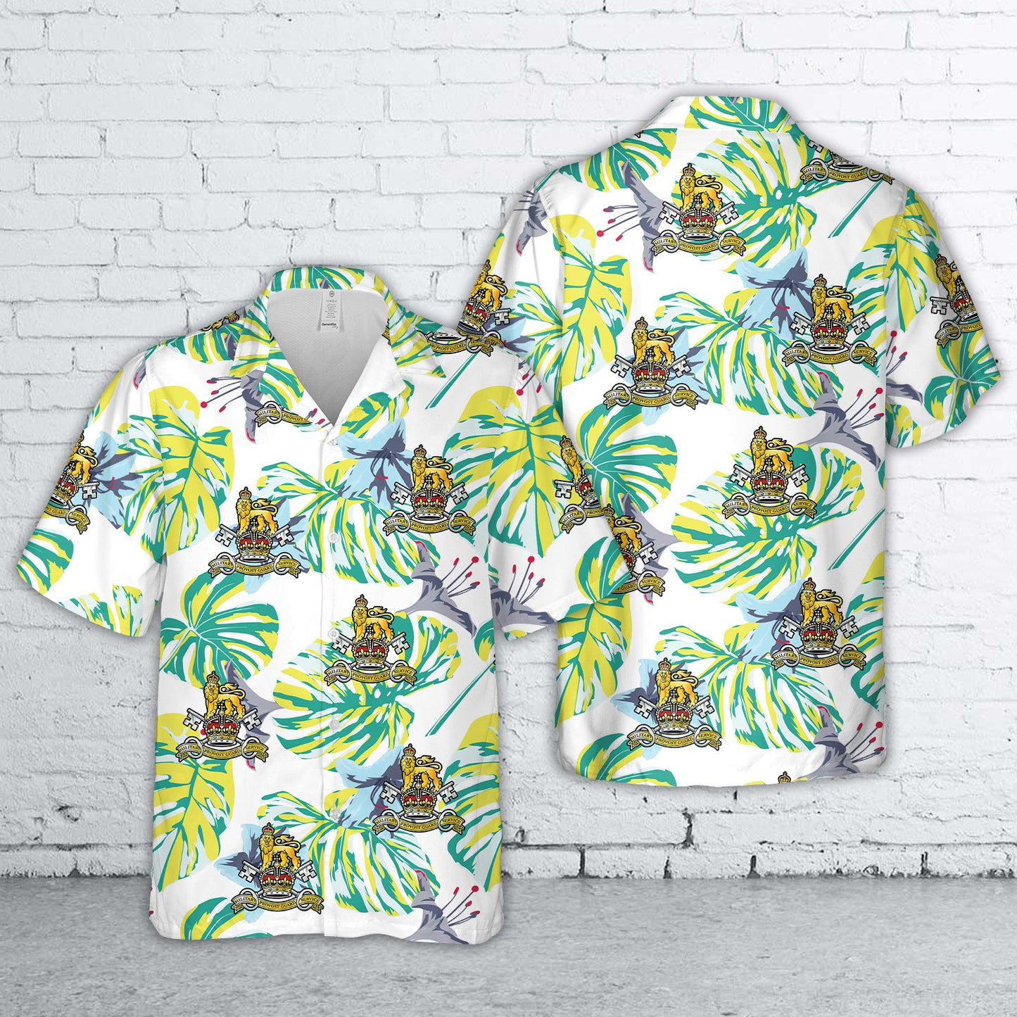 British Army Military Provost Guard Service (MPGS) Hawaiian Shirt