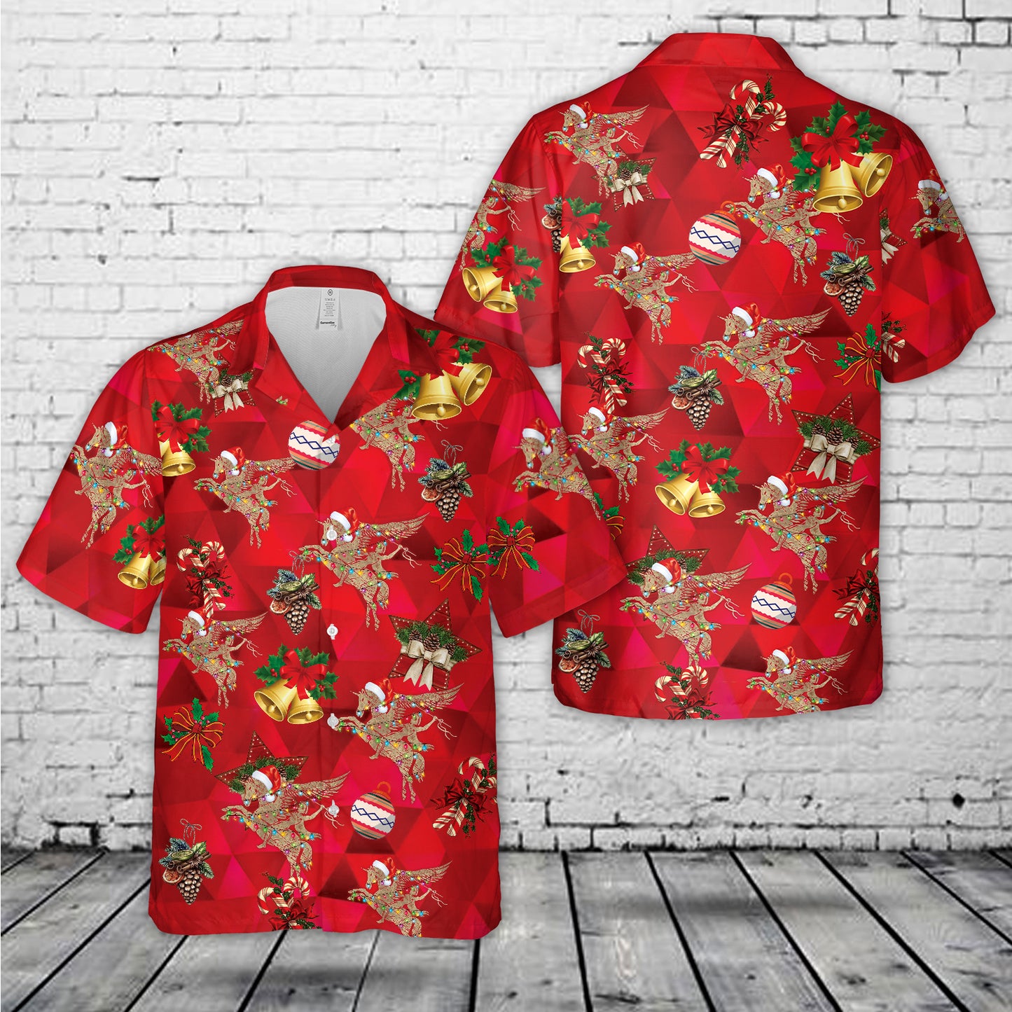 British Army Paras Airborne Forces Pegasus Christmas Hawaiian Shirt