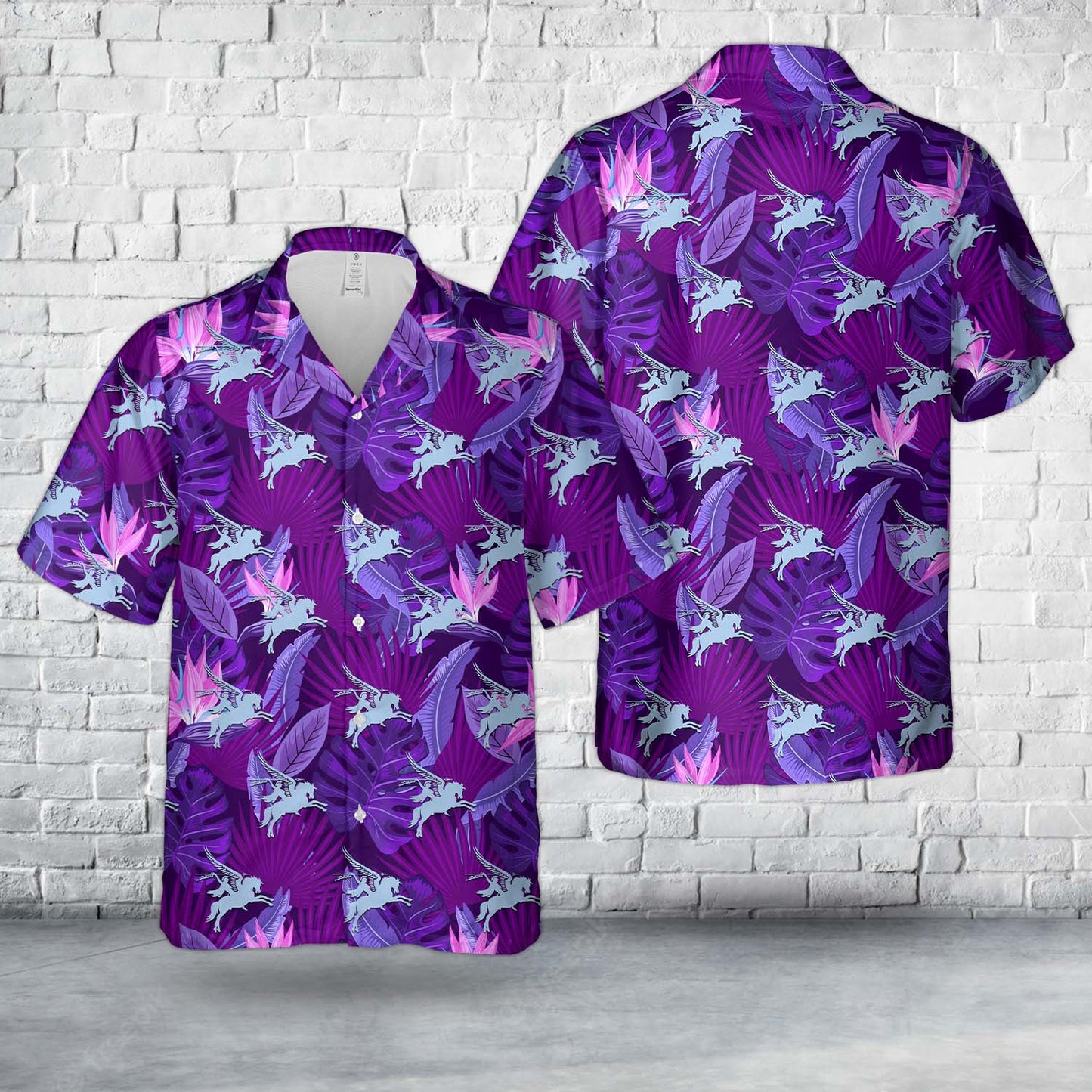 British Army Paras Airborne Forces Pegasus Hawaiian Shirt