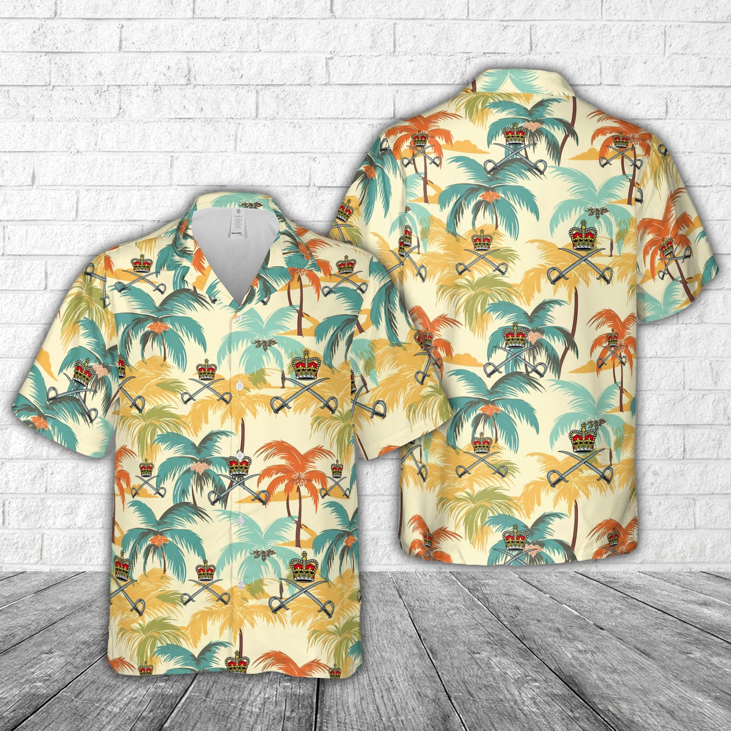 British Army Royal Army Physical Training Corps (RAPTC) Hawaiian Shirt