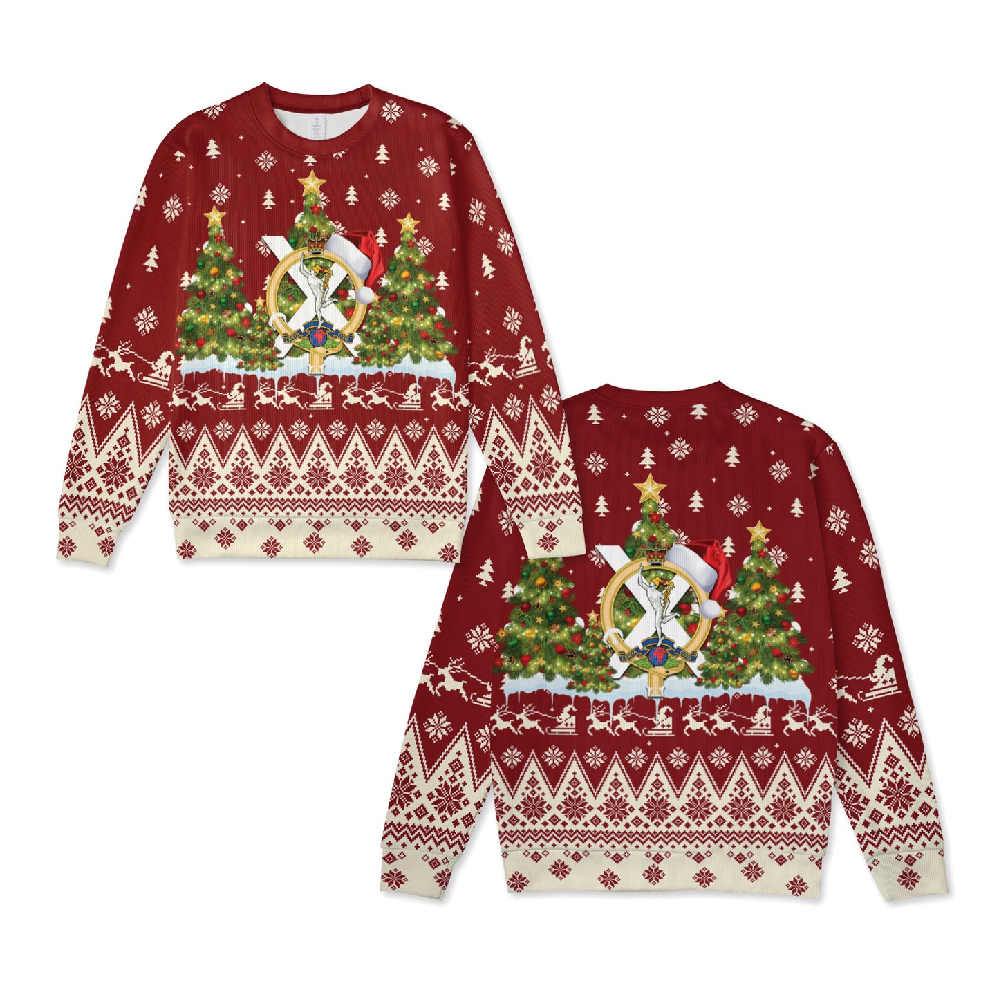 British Army, Royal Corps of Signals, 32nd Signal Regiment Christmas Knitted Sweater