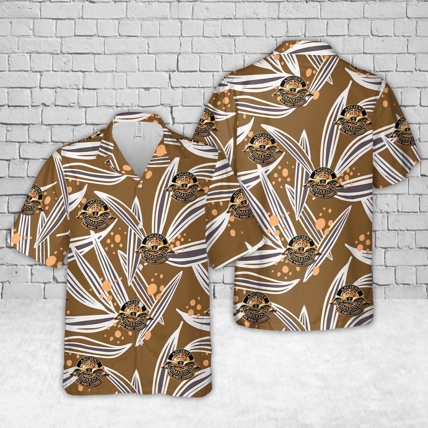 British Royal Navy Ancient Submarines Veteran Hawaiian Shirt