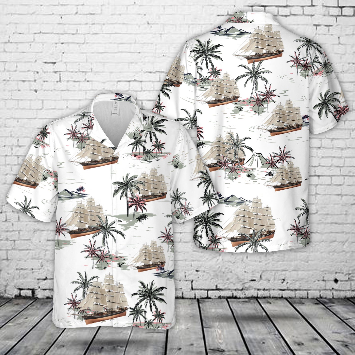 British clipper ship Cutty Sark Hawaiian Shirt